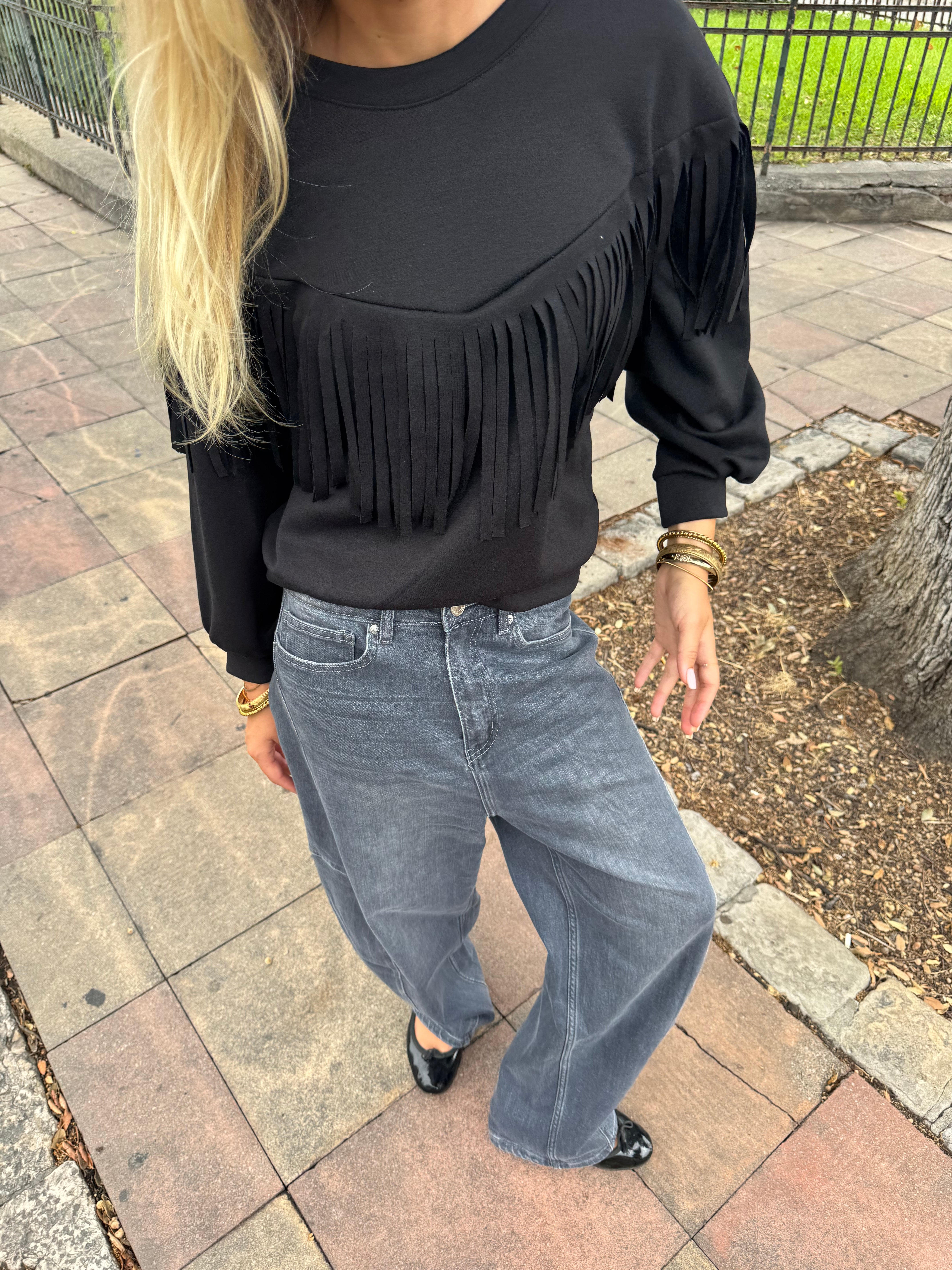 Sudadera negra Lydia
