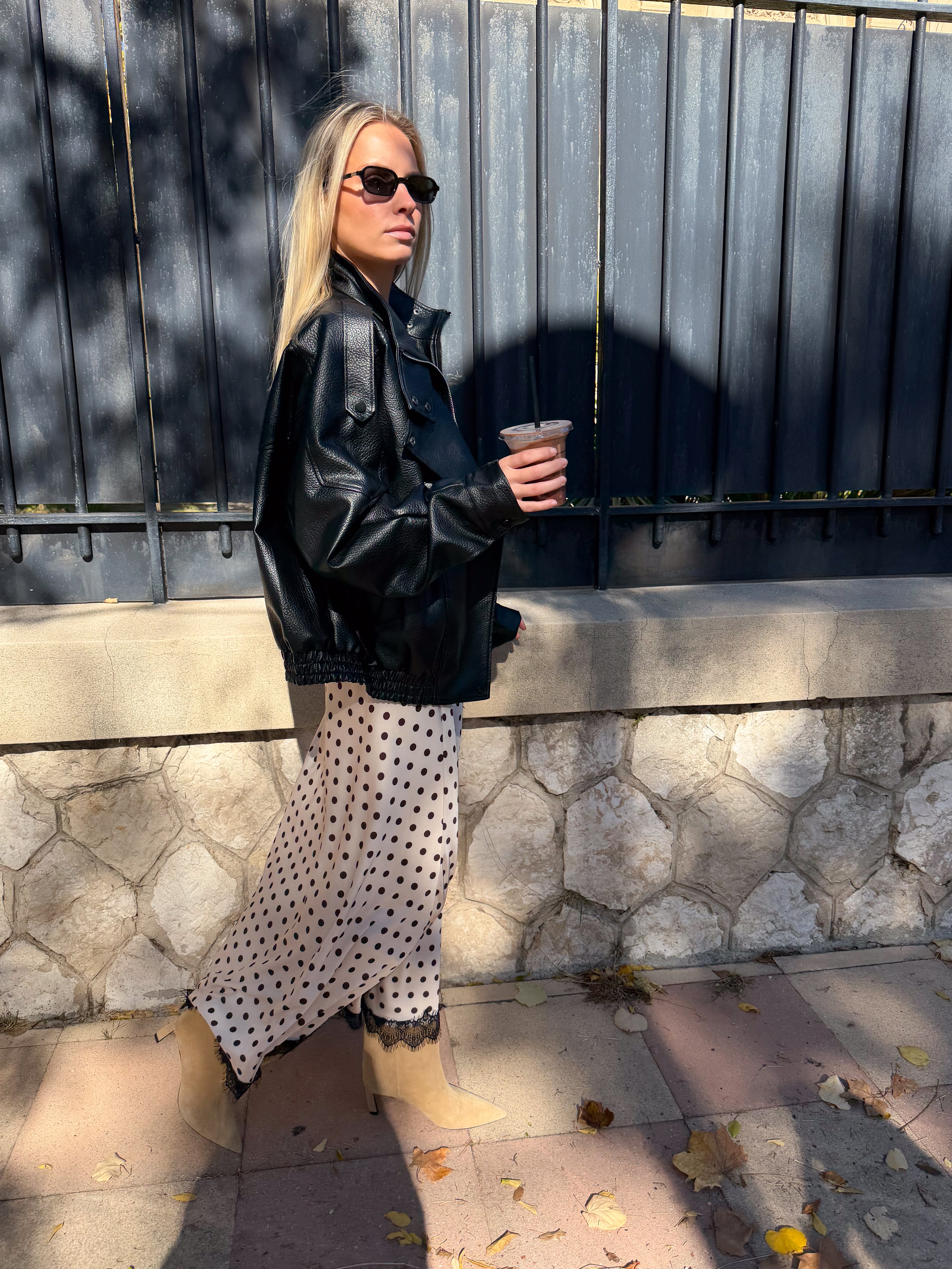 Clothilde beige skirt