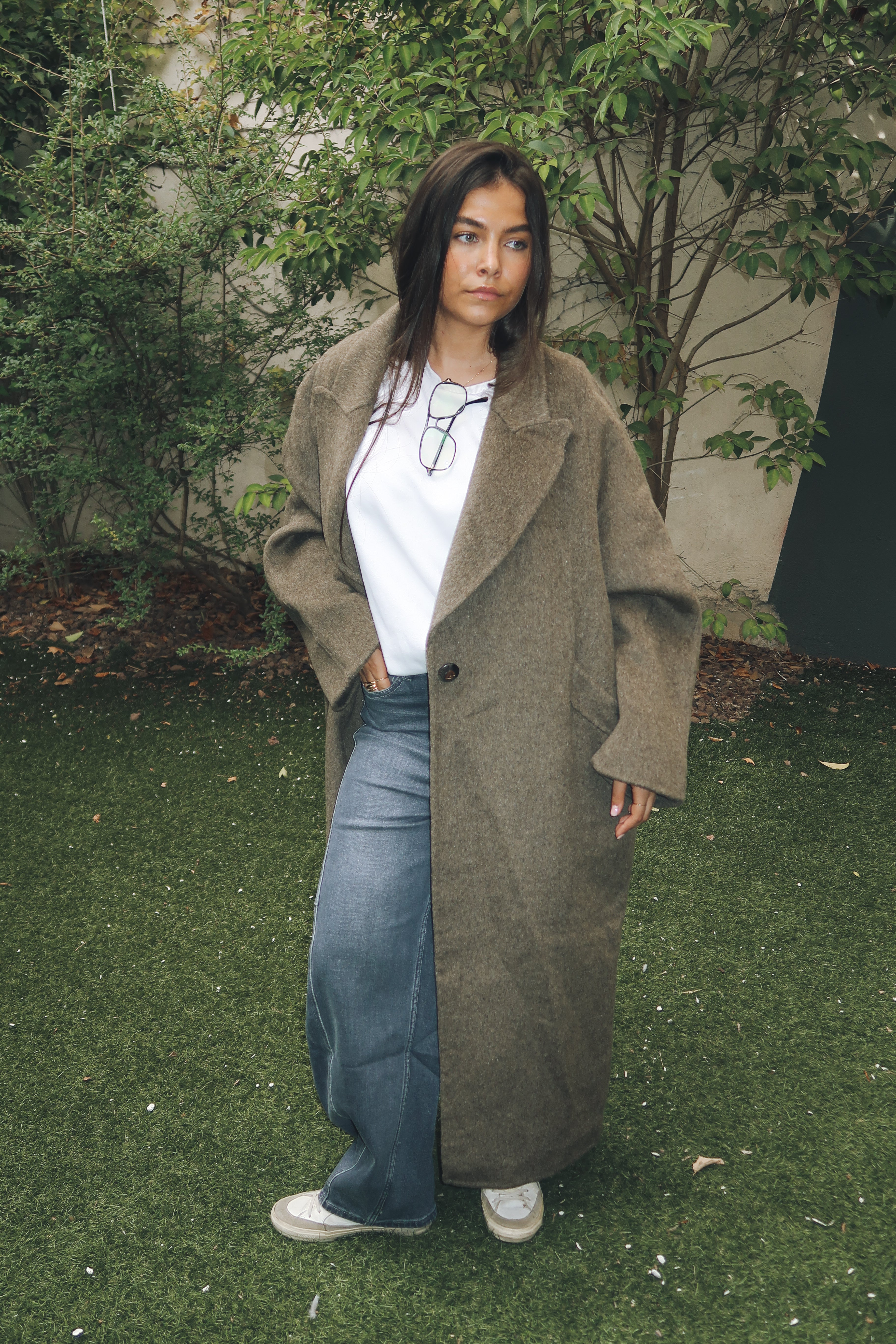 Louana Mantel aus 100 % Wolle