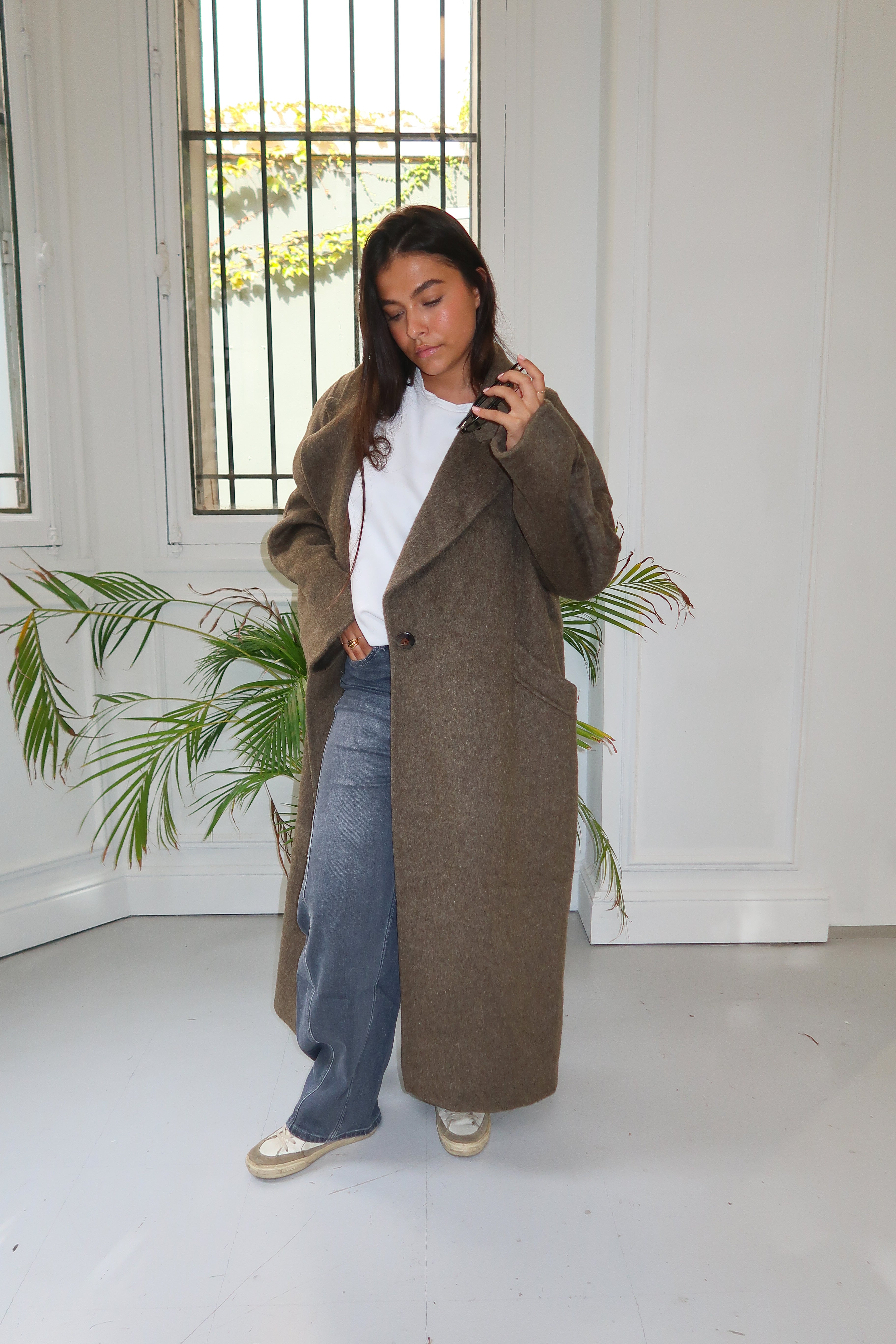 Louana Mantel aus 100 % Wolle