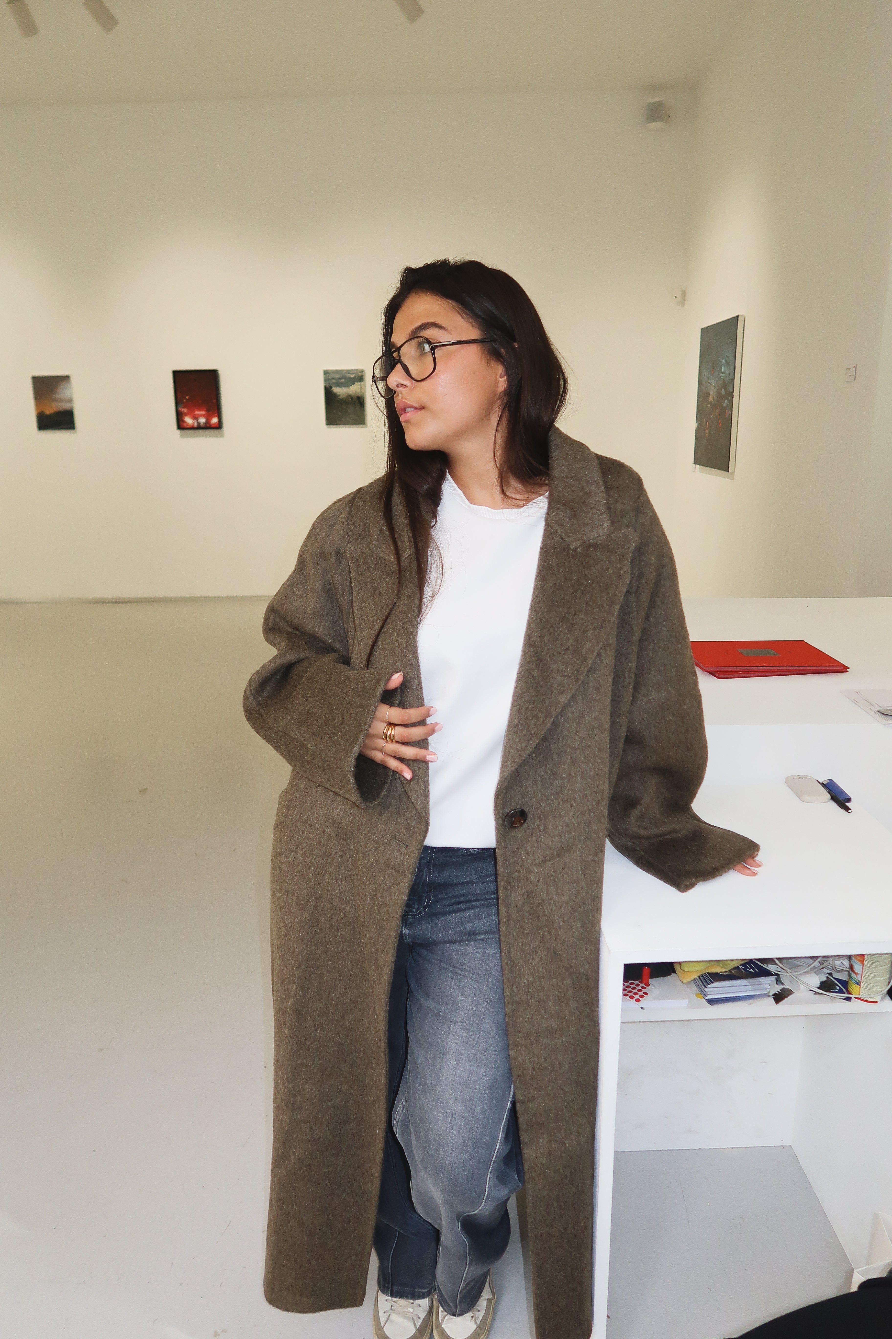 Louana Mantel aus 100 % Wolle