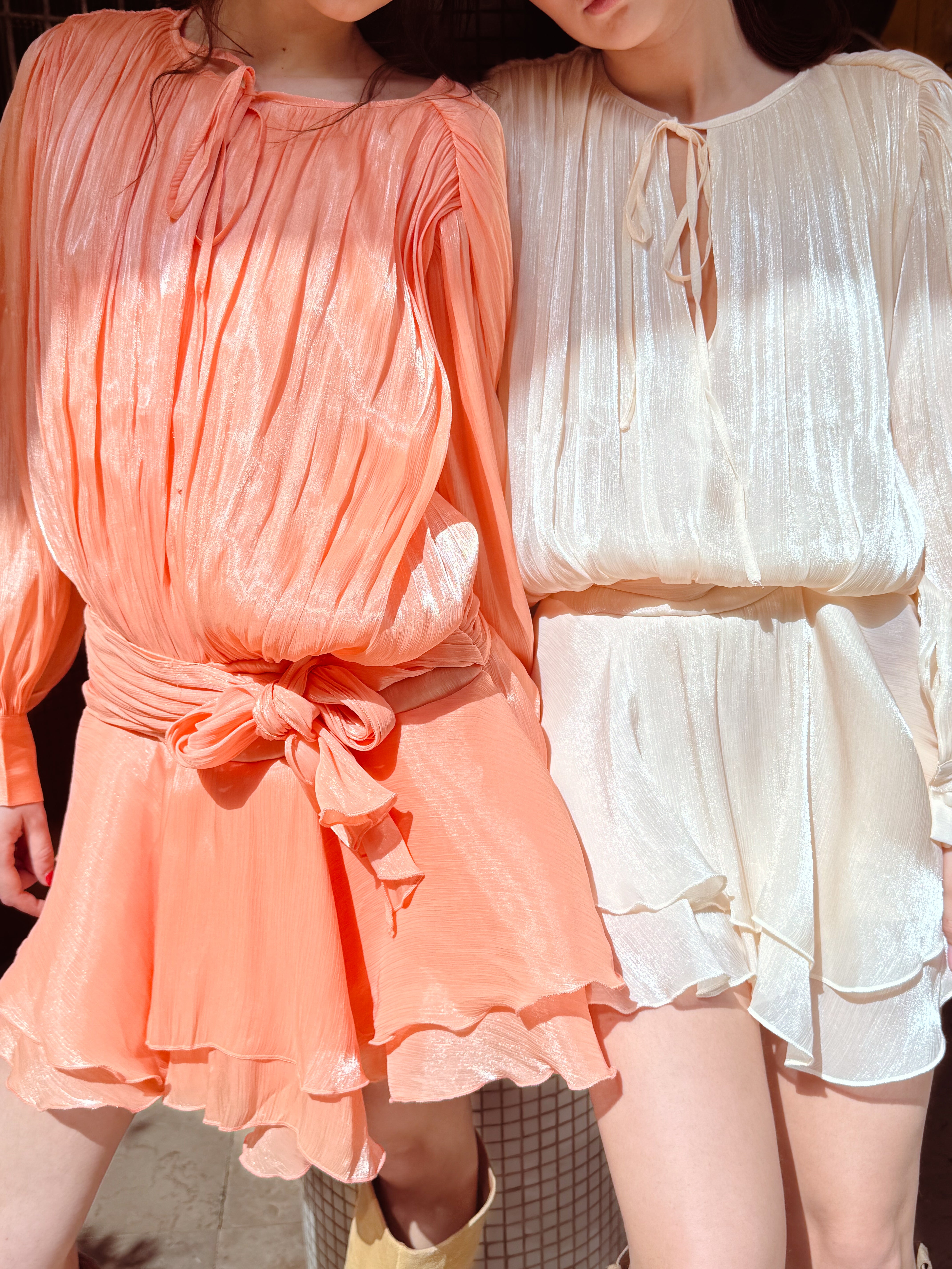 Cremefarbenes Kleid „Lola“