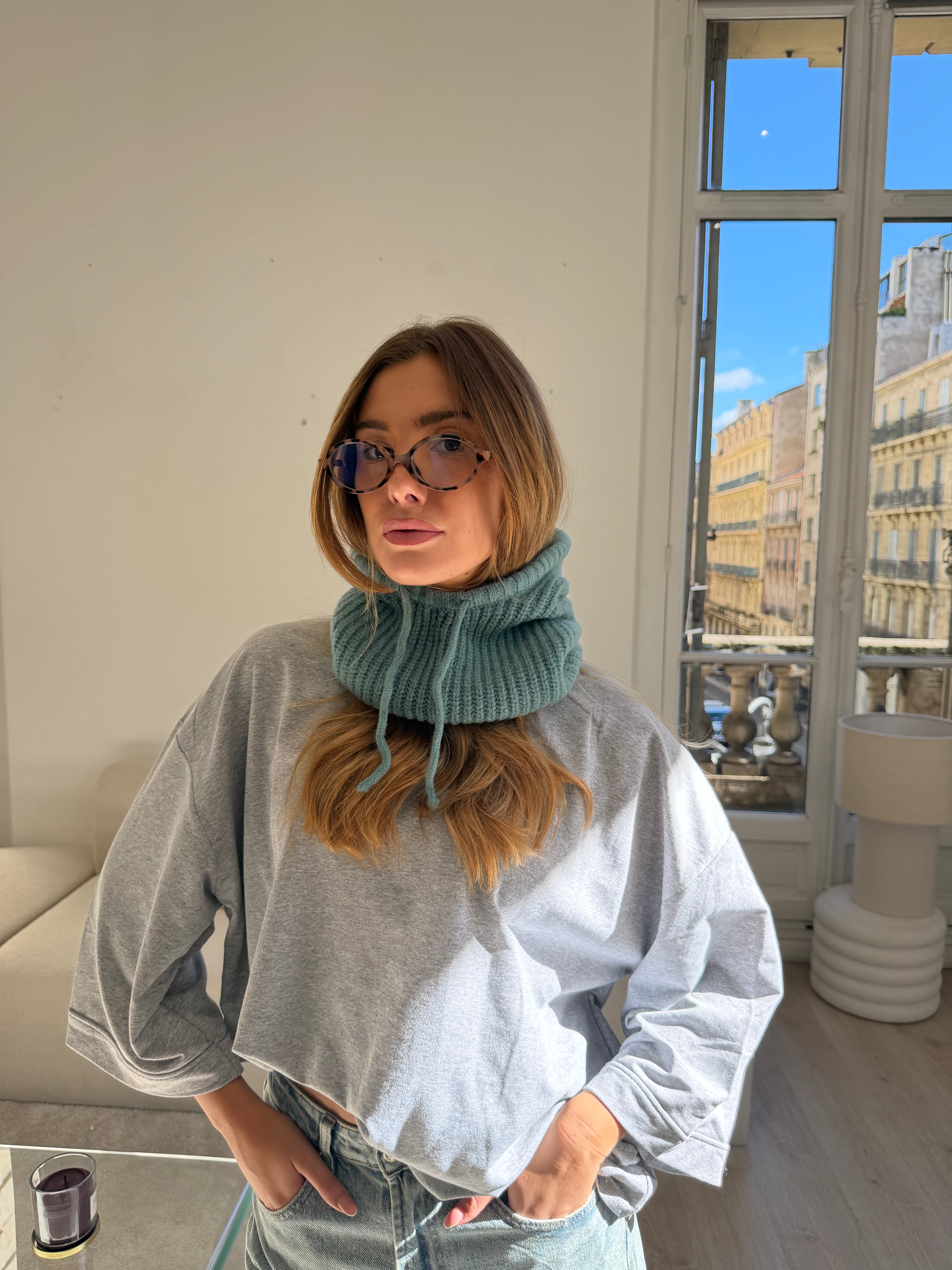 Cagoule Diana menthe