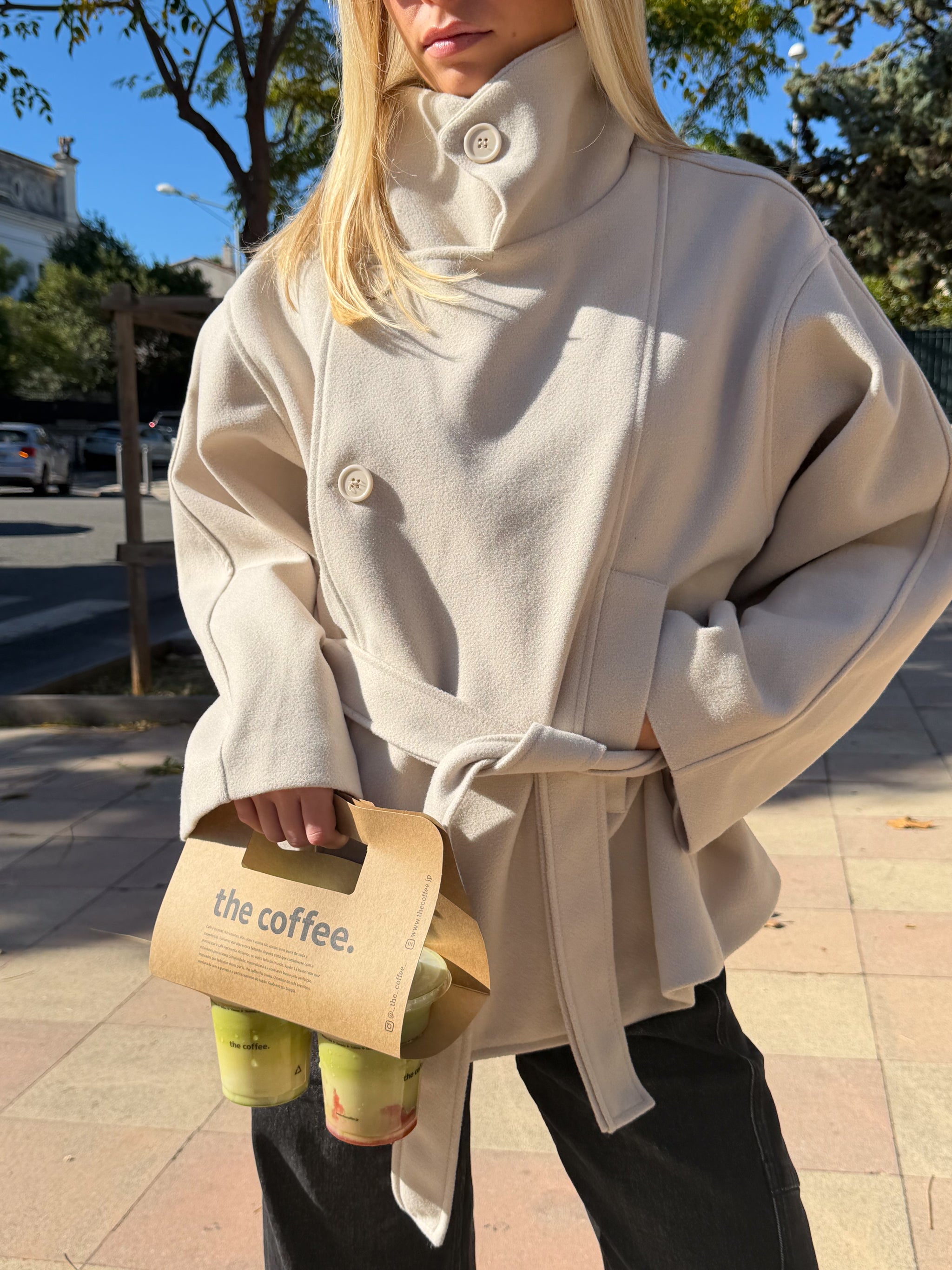 Manteau Roxane beige