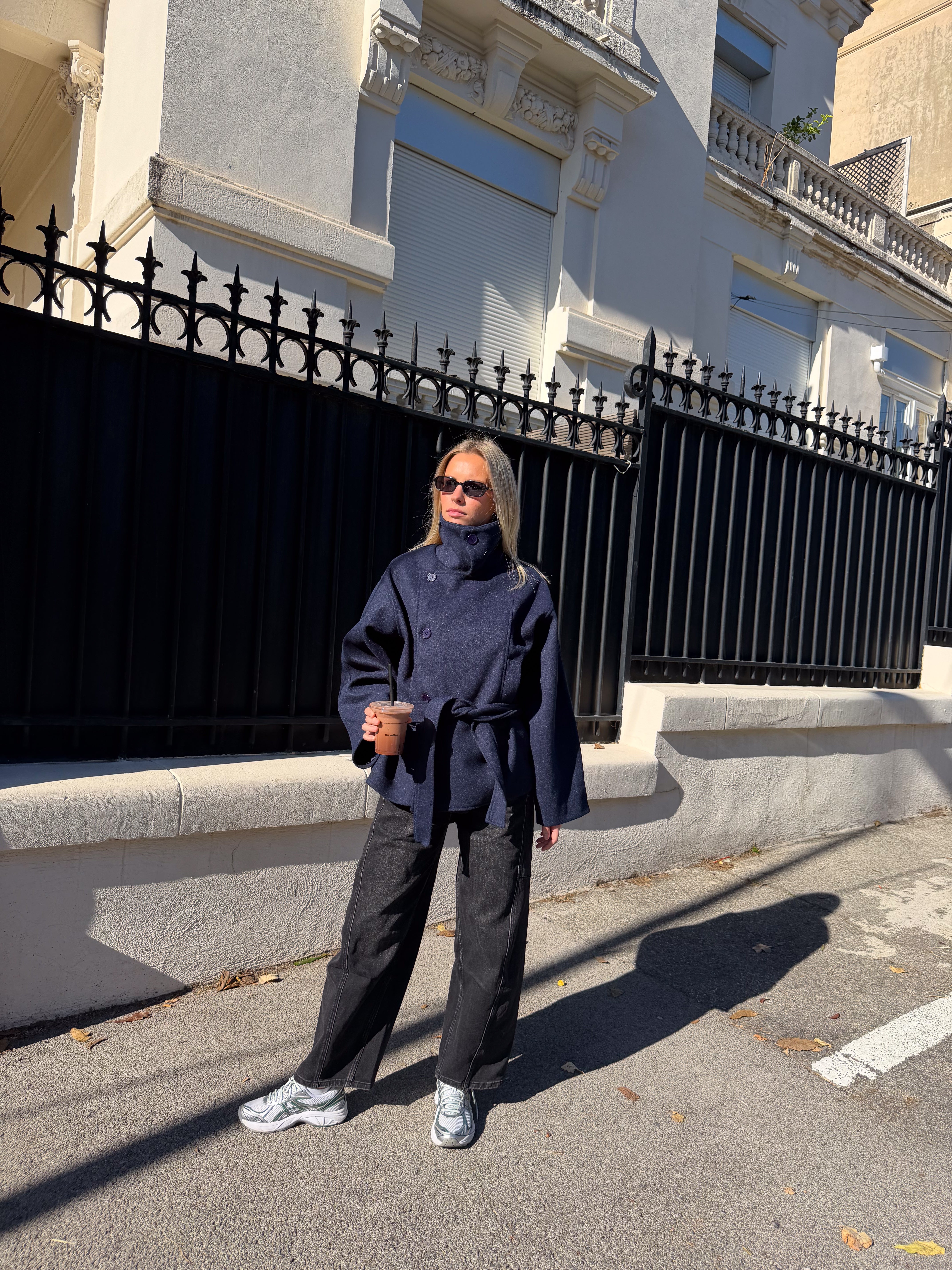 Manteau Roxane bleu marine (12/12)