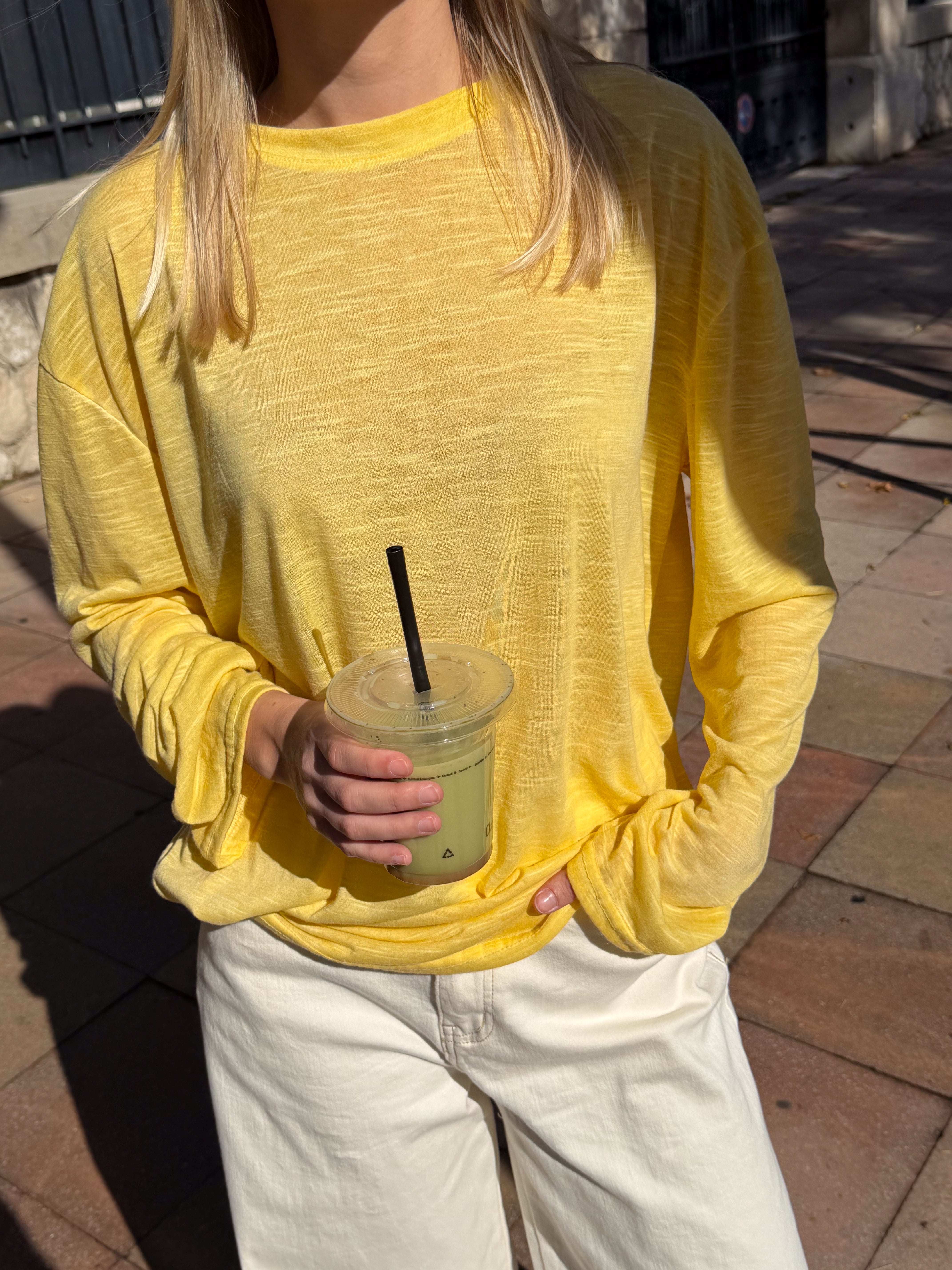 Yellow Colomba T-shirt