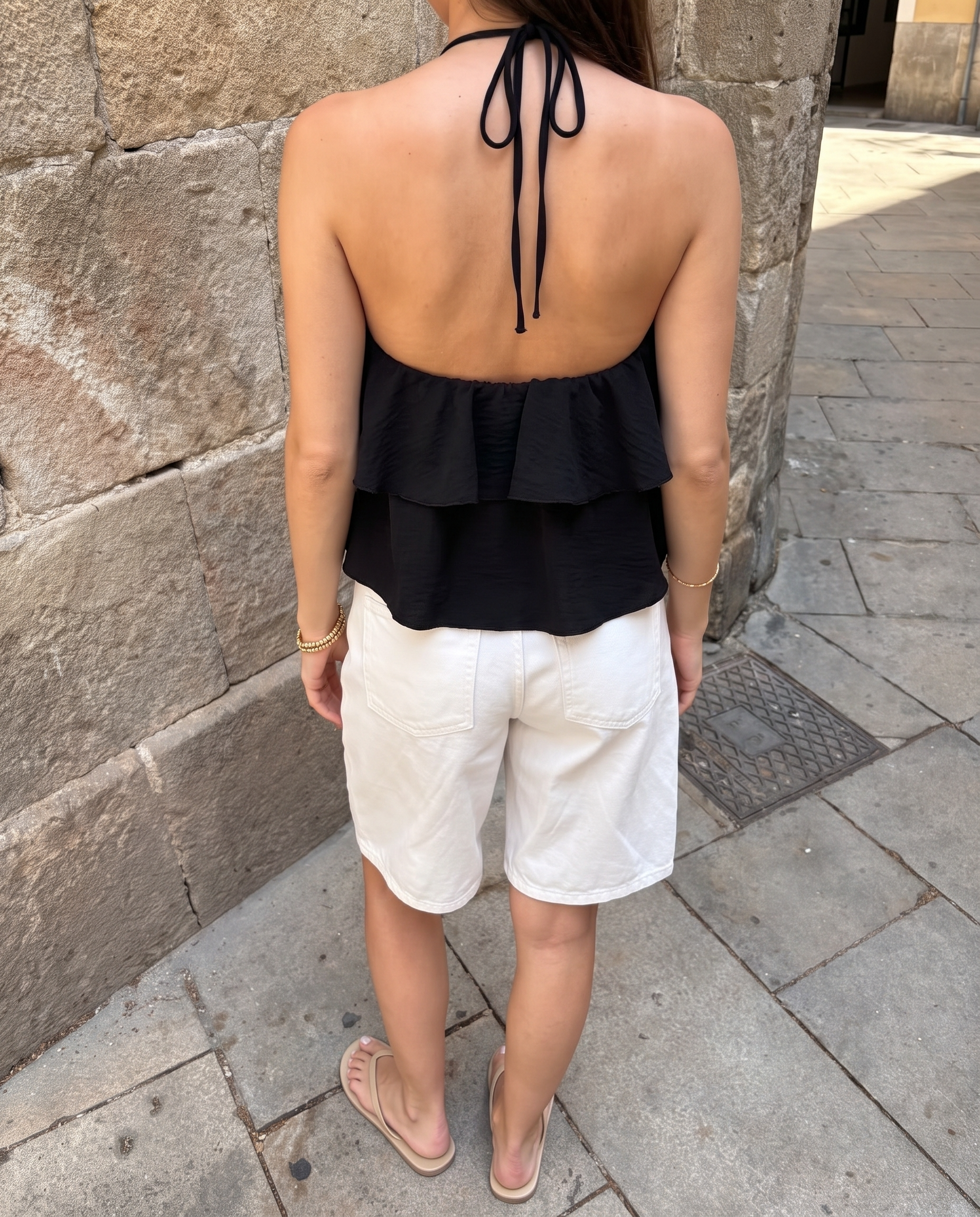 Isadora svart topp