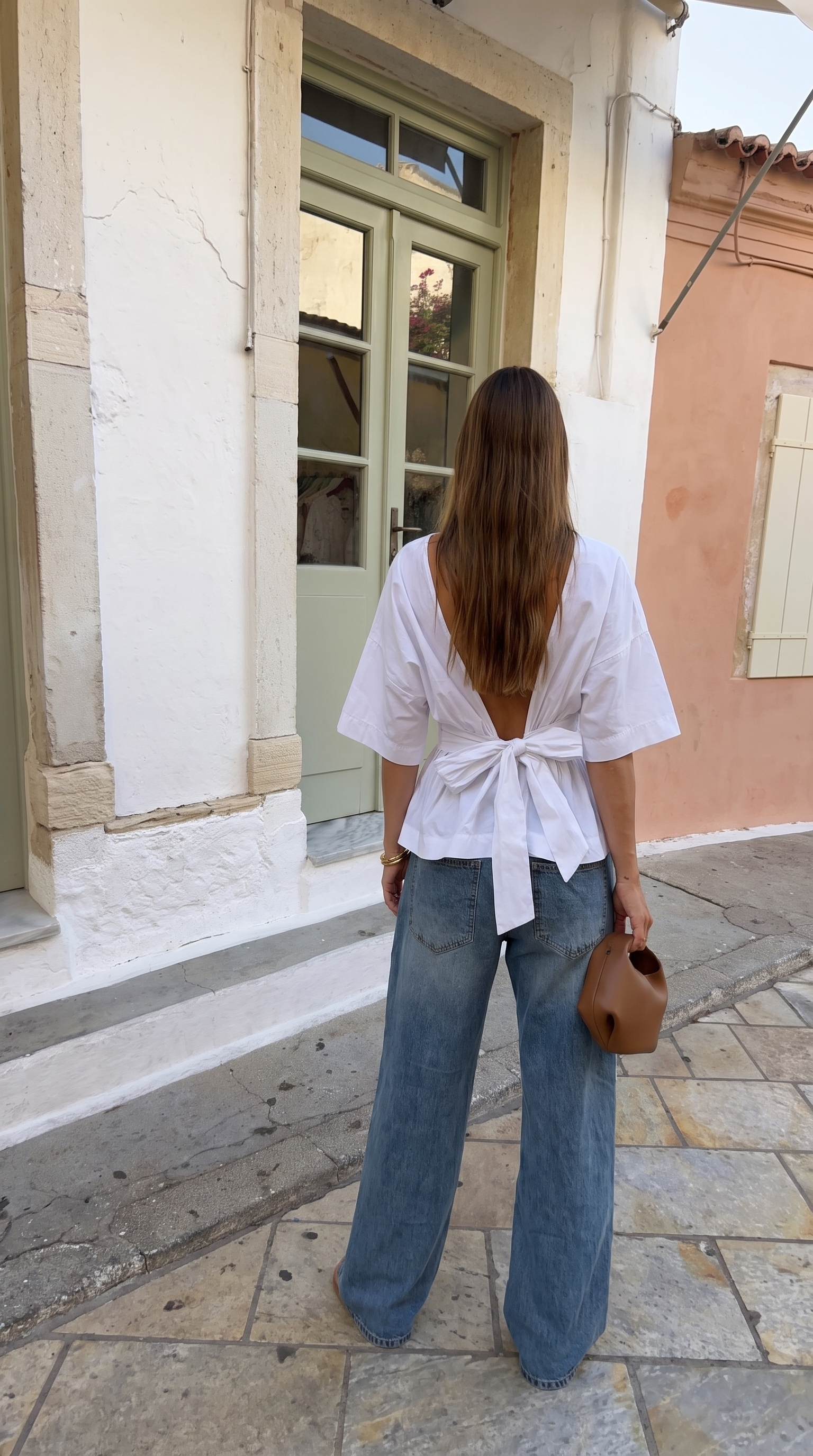 Geneviève hvid bluse