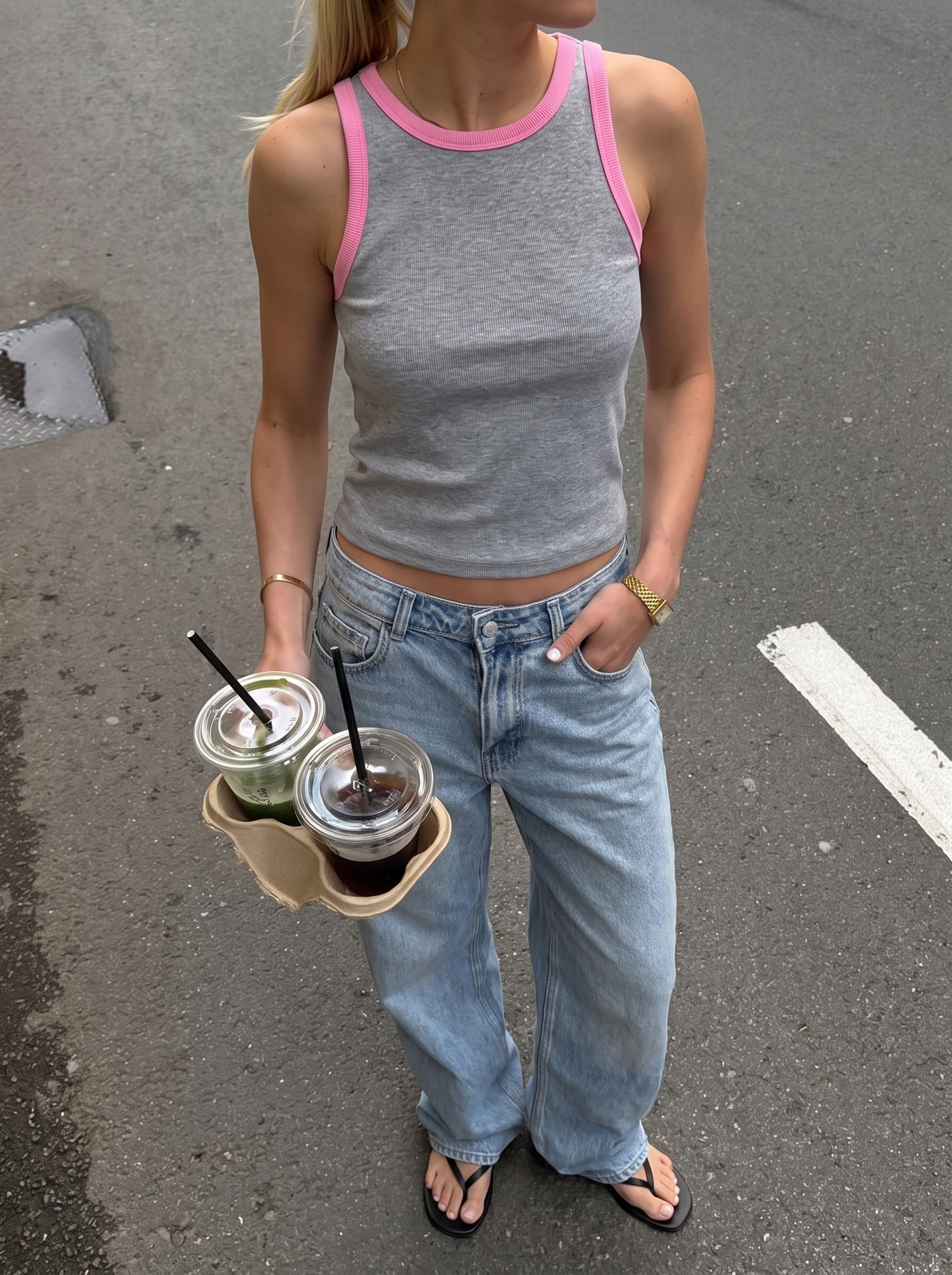 Débardeur Nina gris