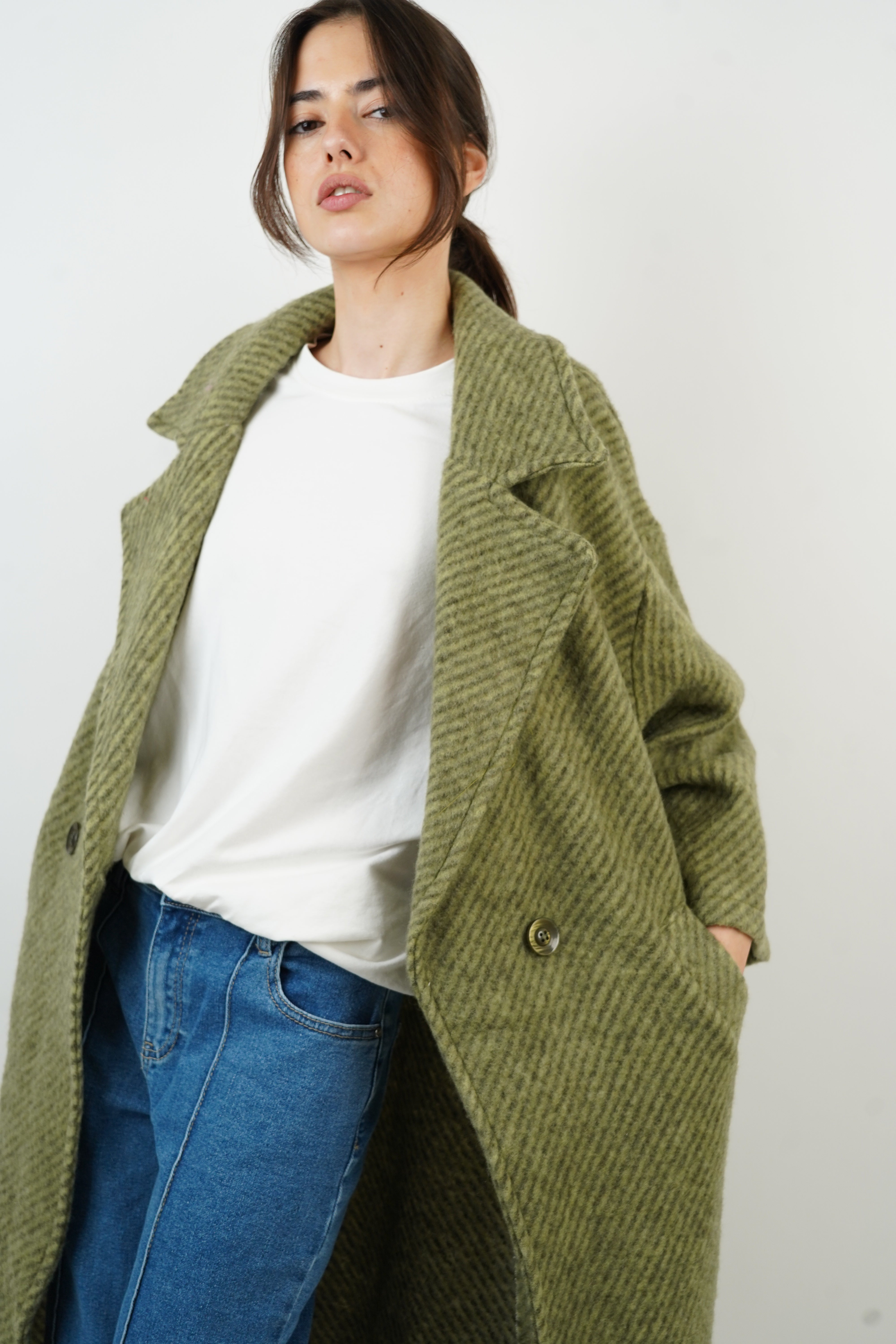 Gabriela khaki coat