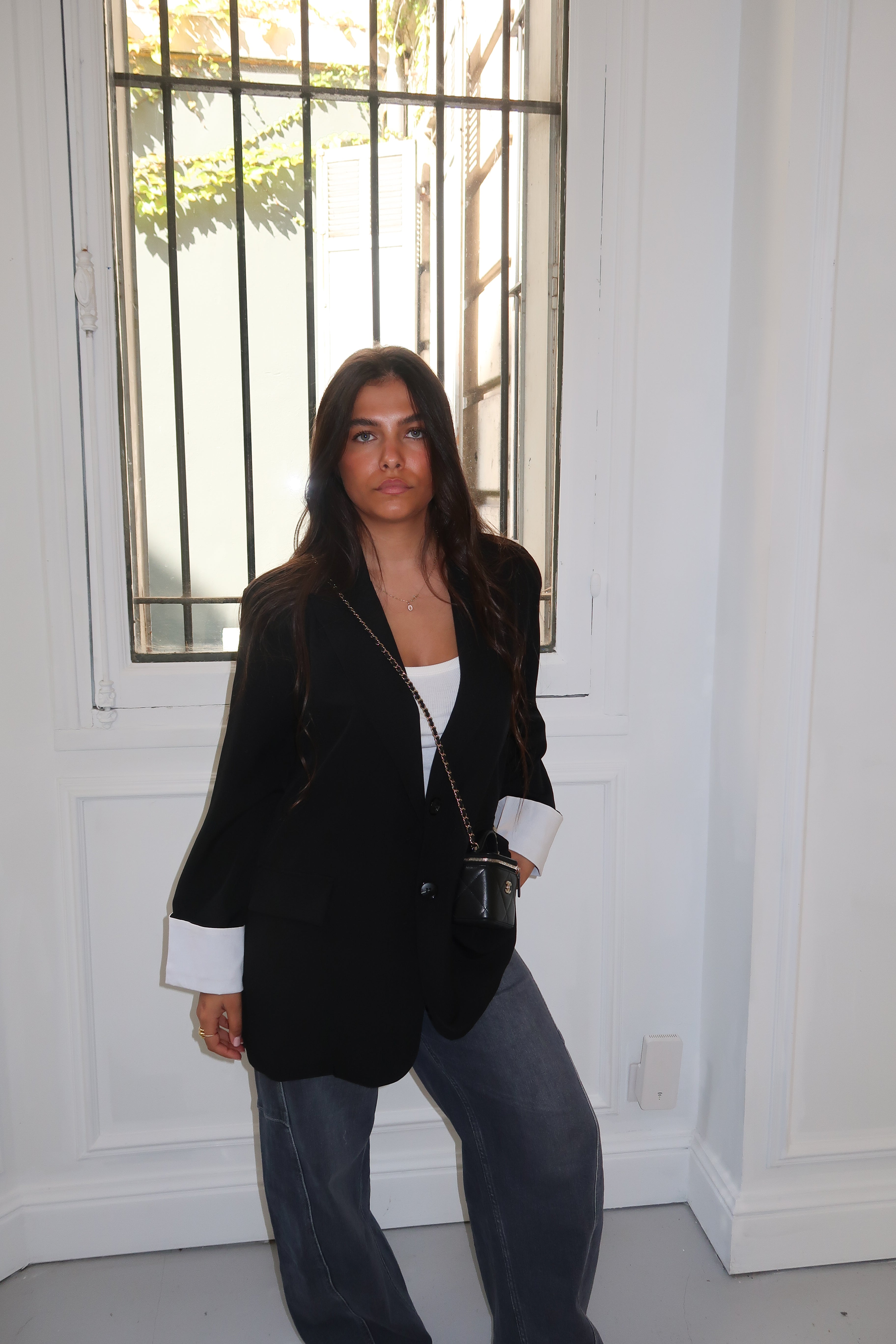 Schwarzer Ninon-Blazer