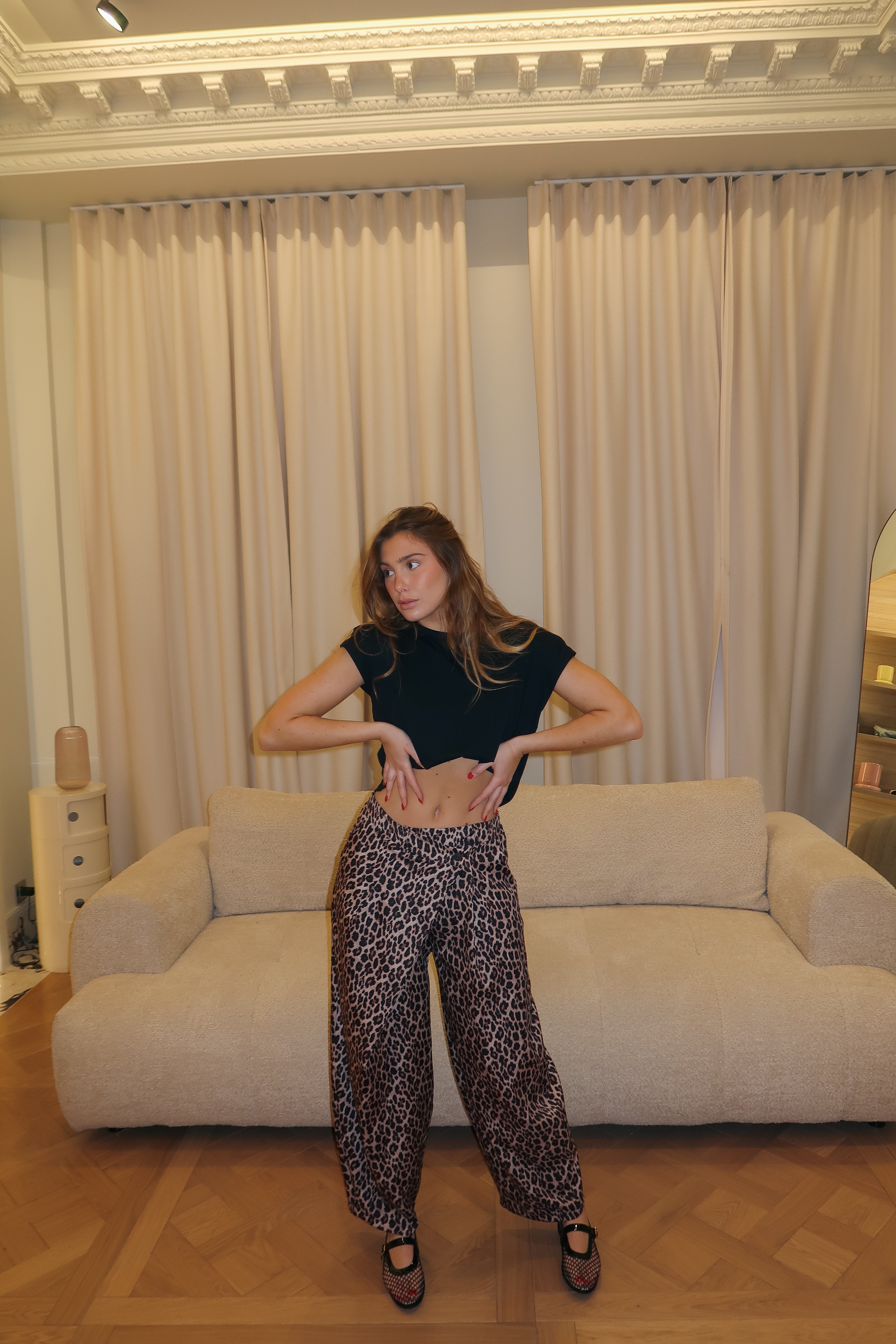 Bennie-leopardihousut