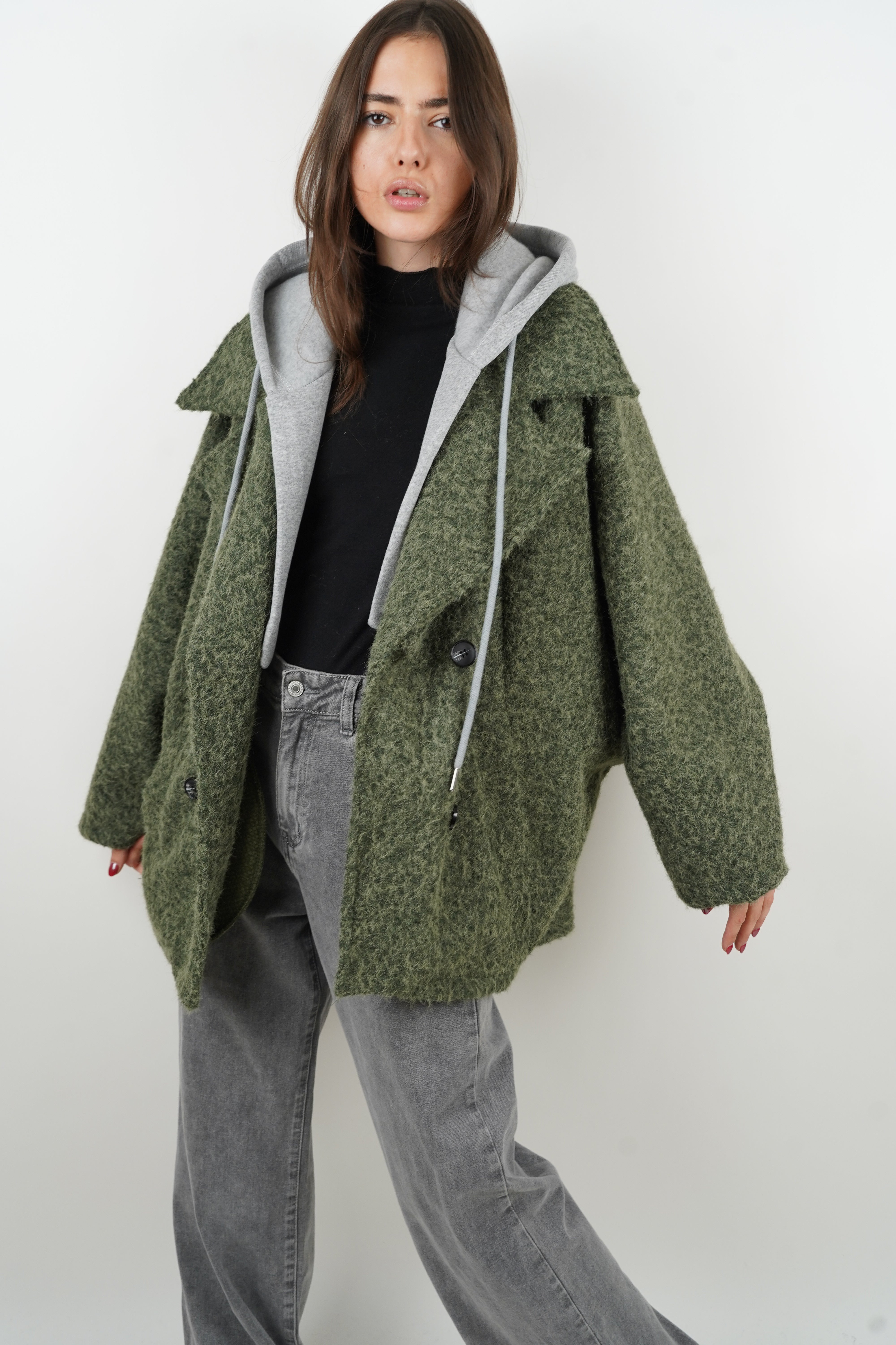 Eleonore khaki coat