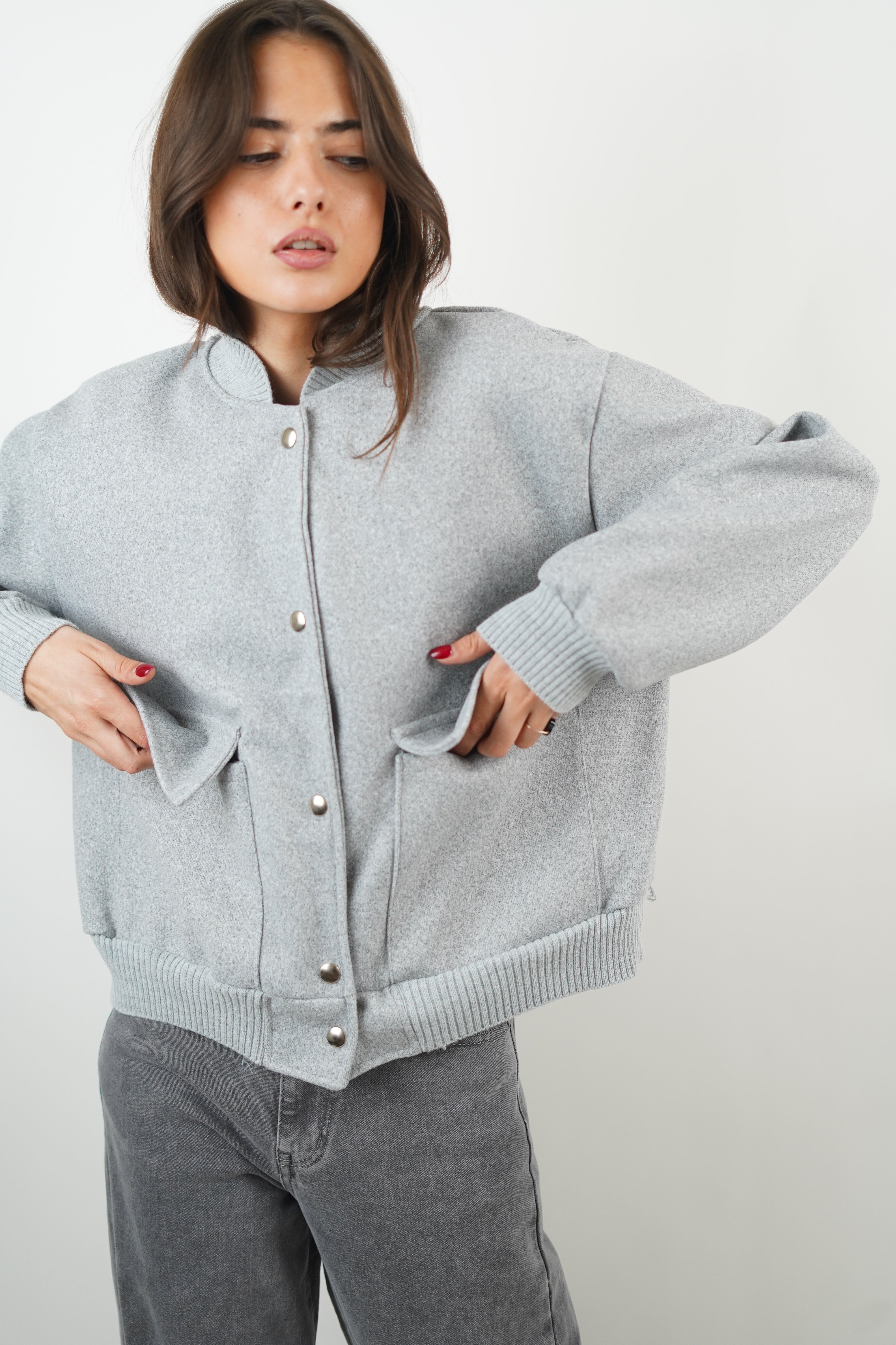 Bomber Céline gris