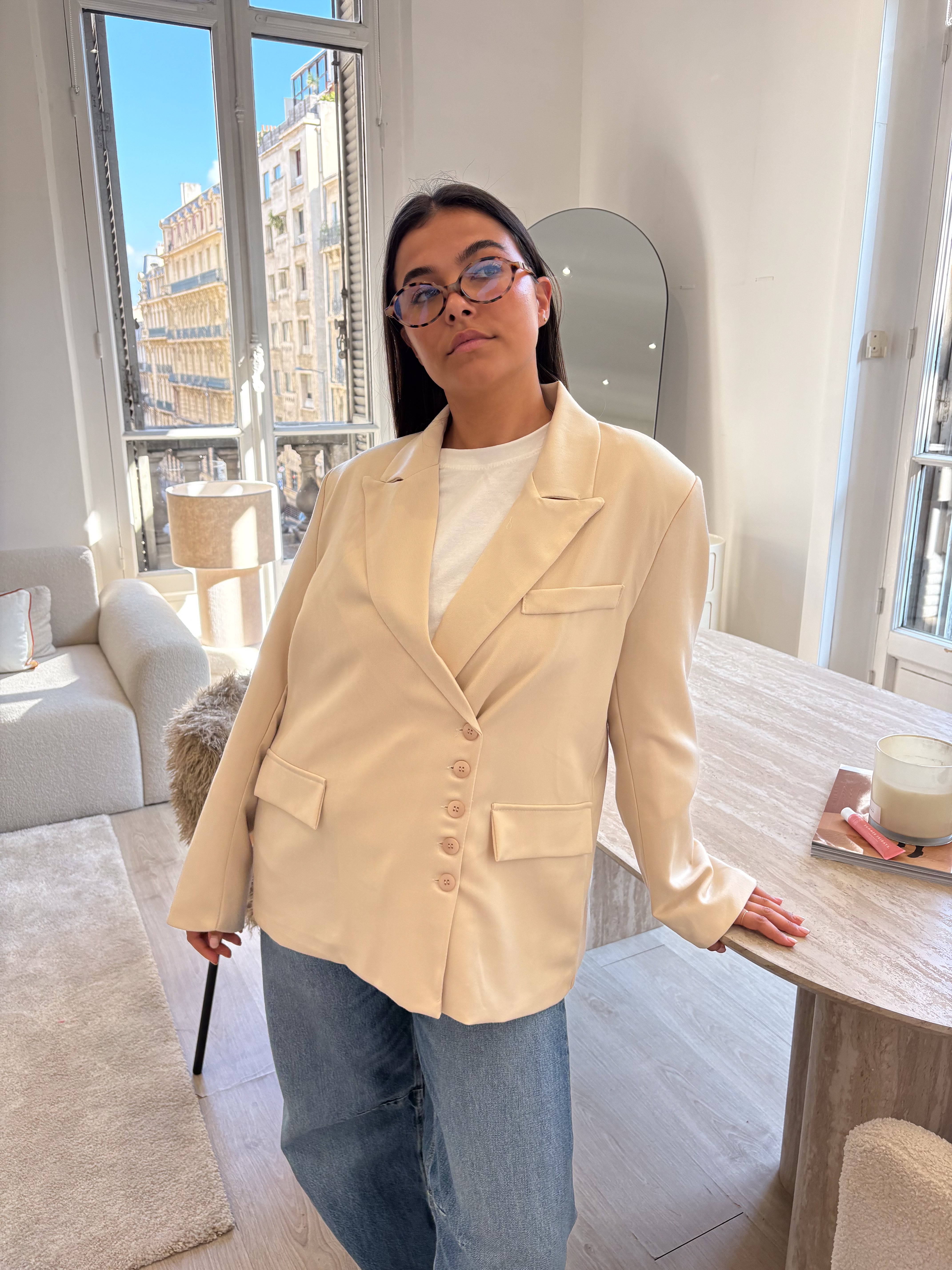 Katherine beiger Blazer