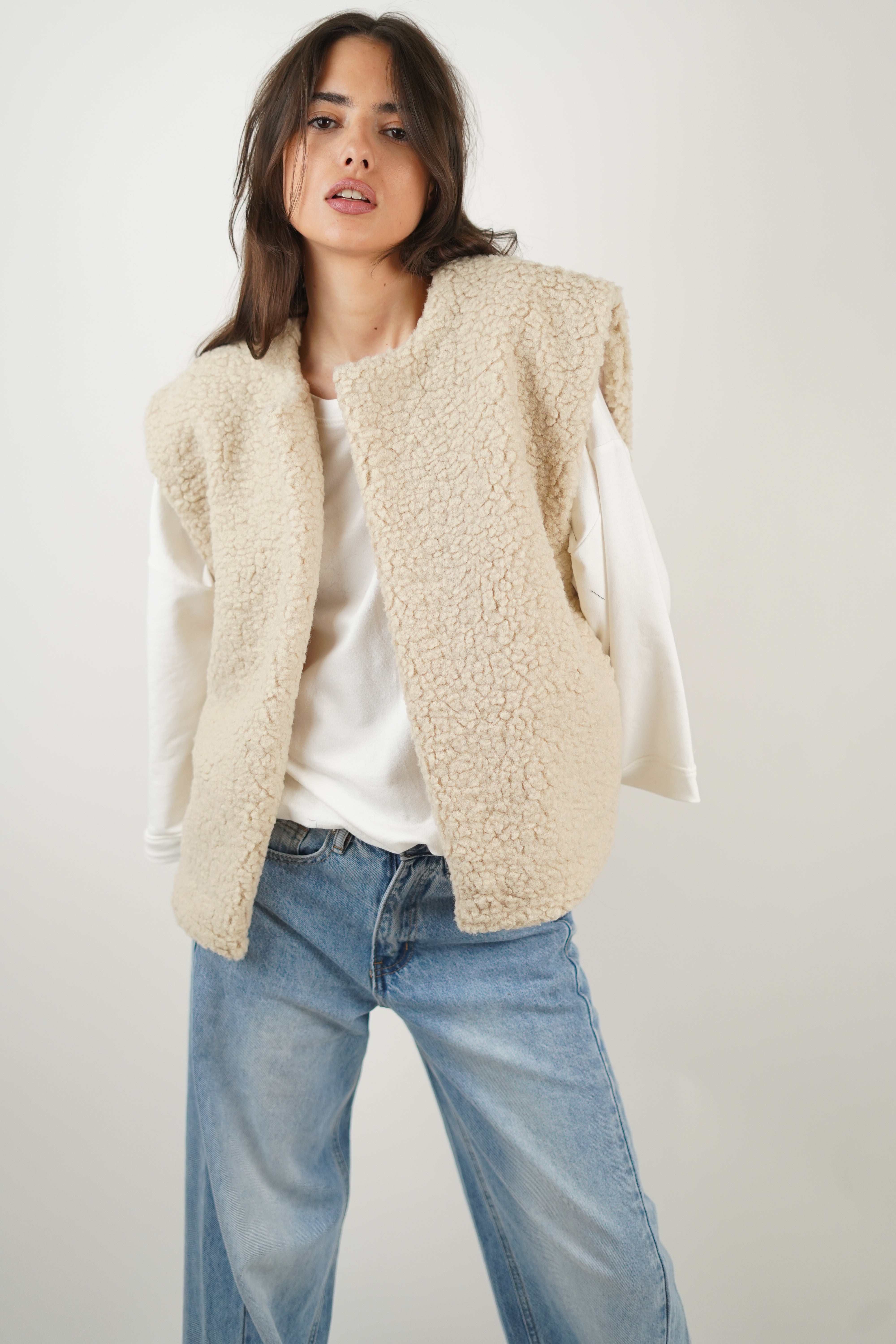 Elodie beige jacket