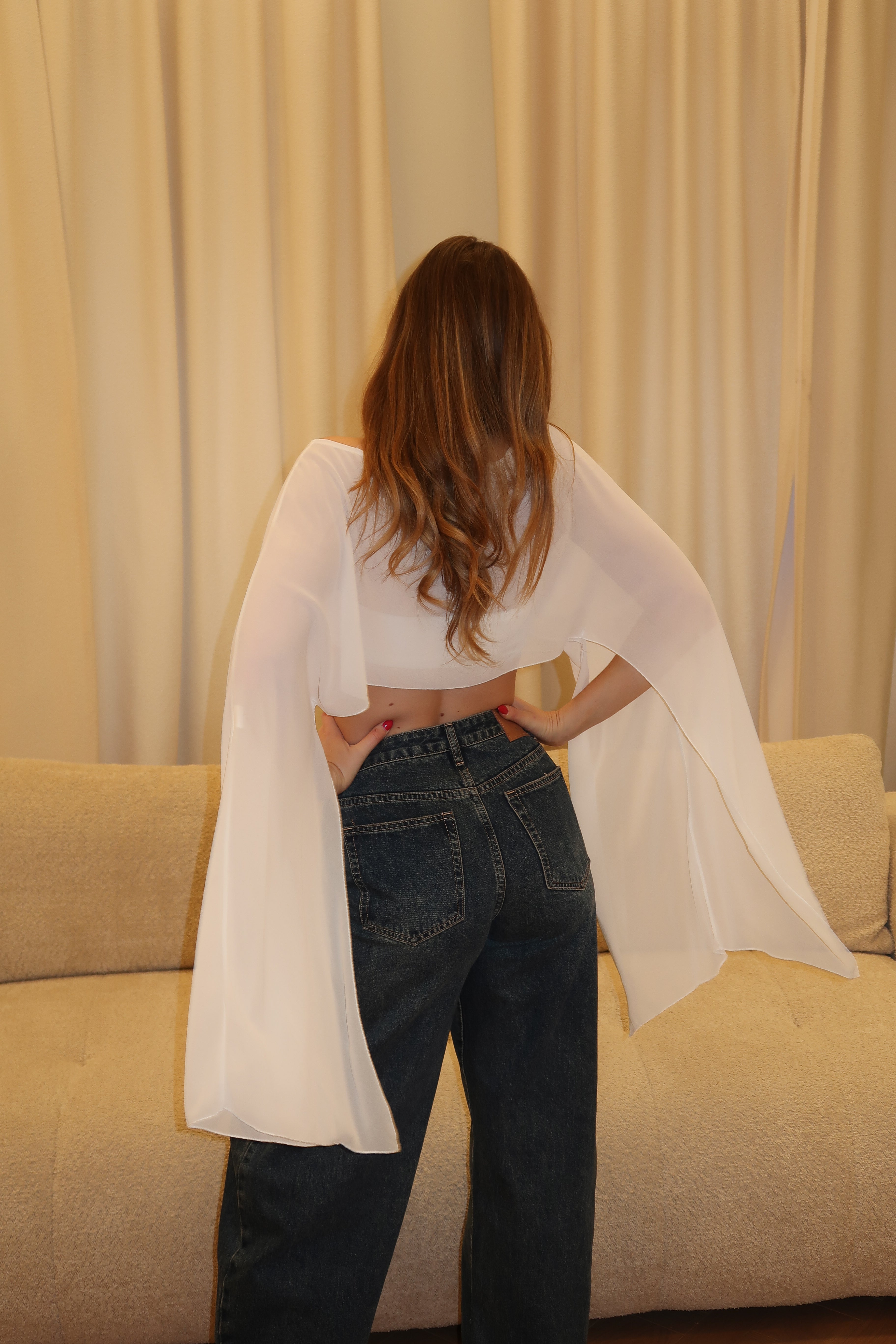 White Cherry Cape
