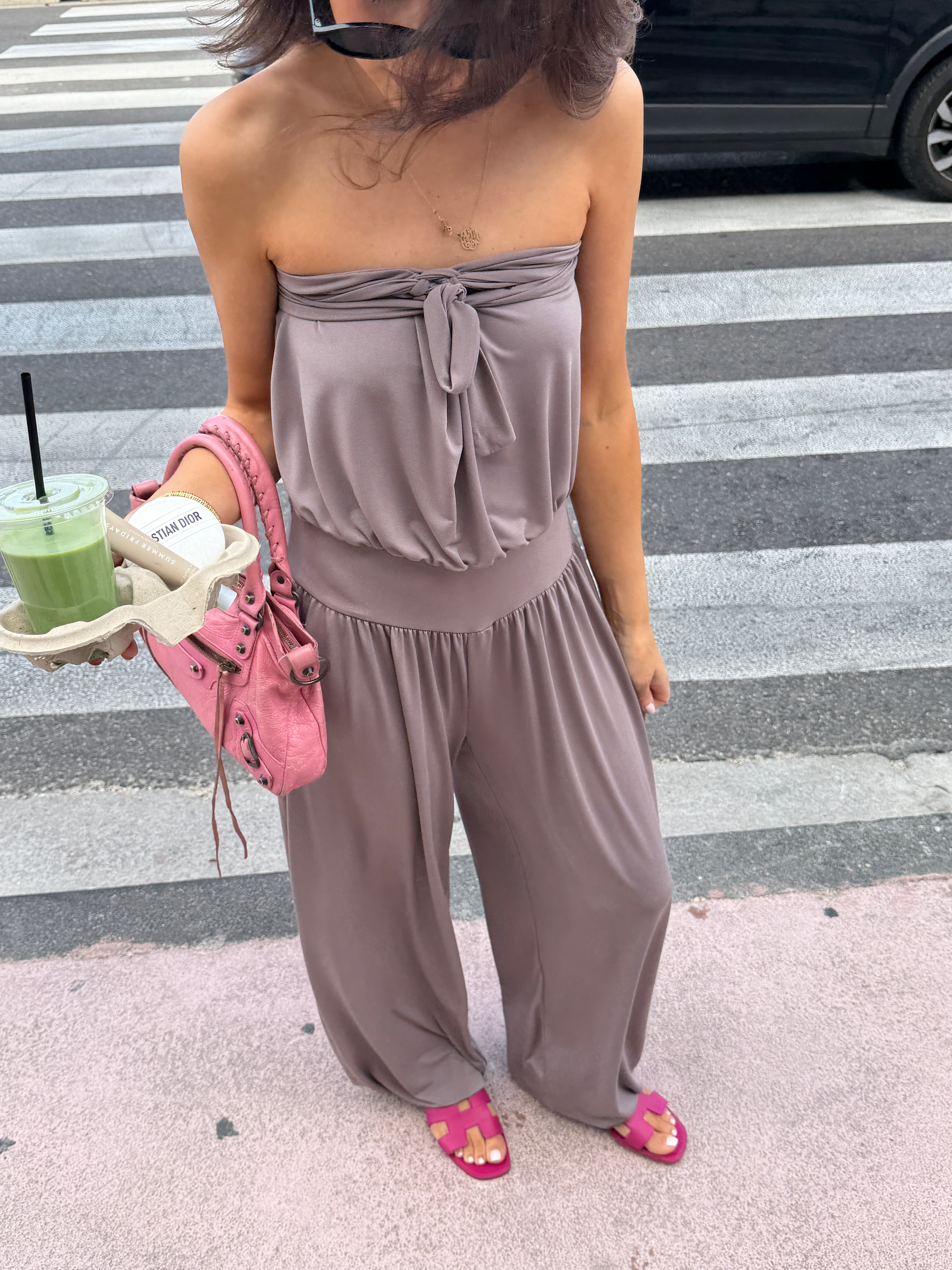 Tuta Victoria taupe