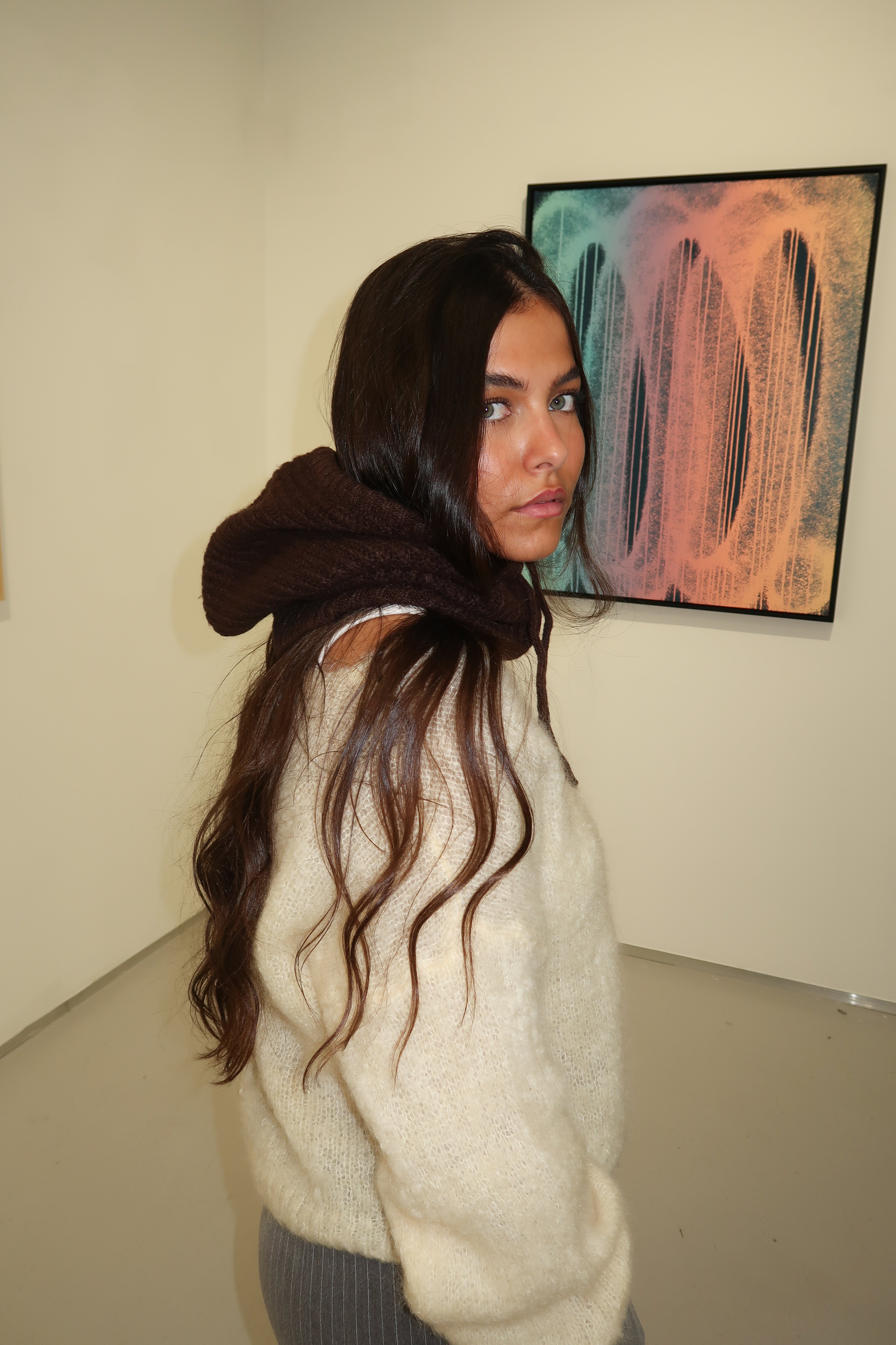 Diana braune Sturmhaube