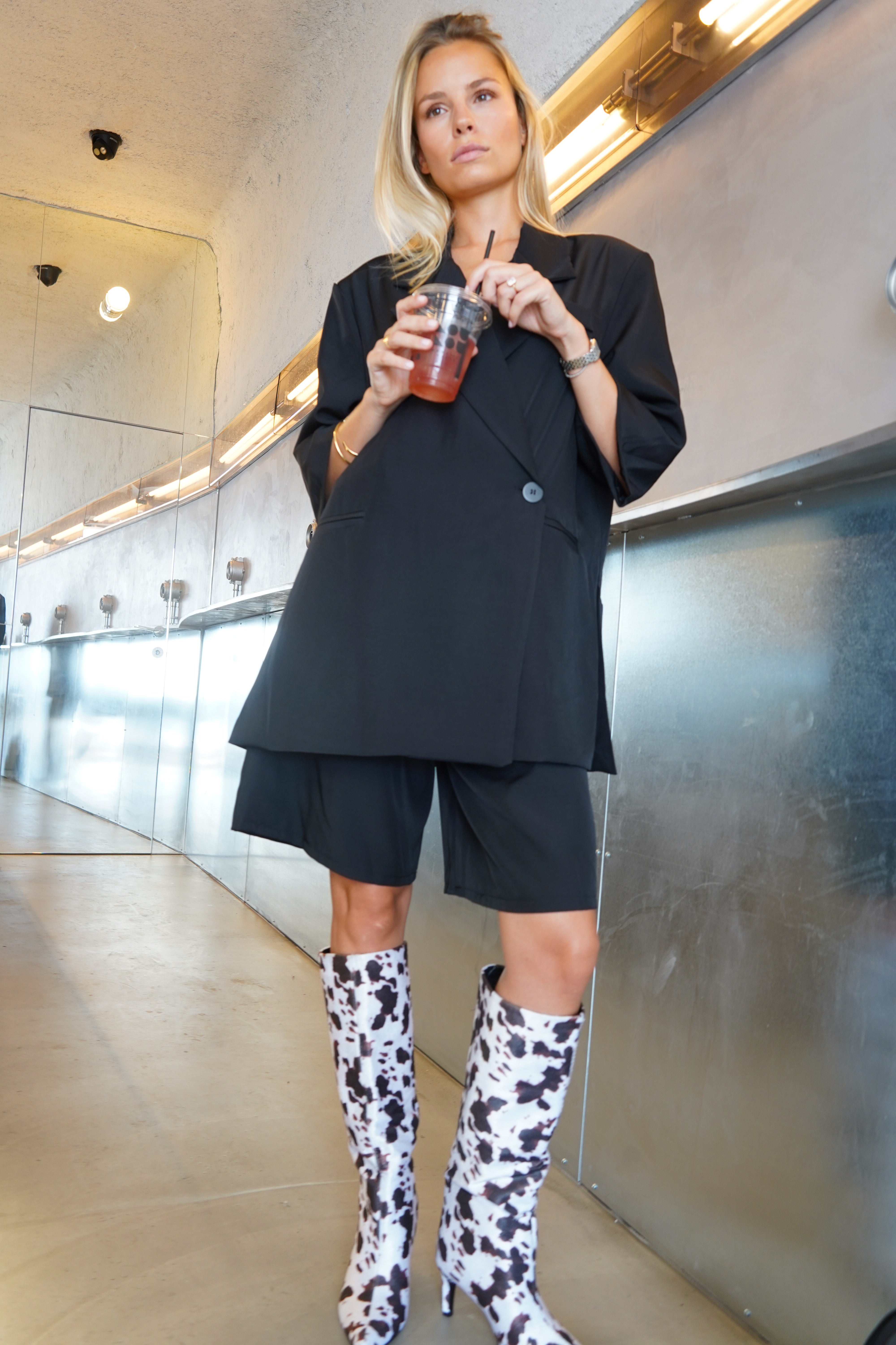 Schwarzes Marion-Set