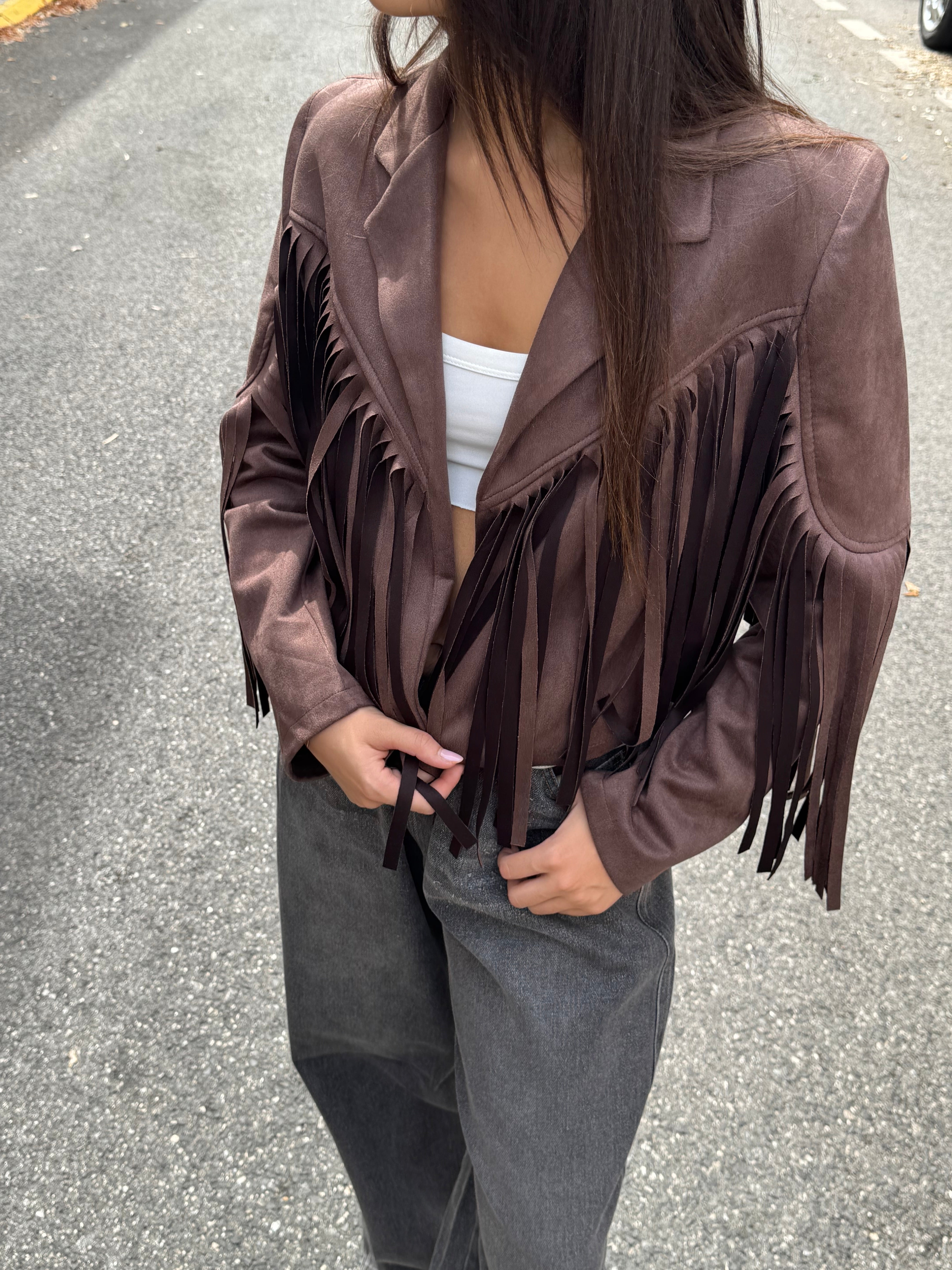 Braune Victory-Jacke