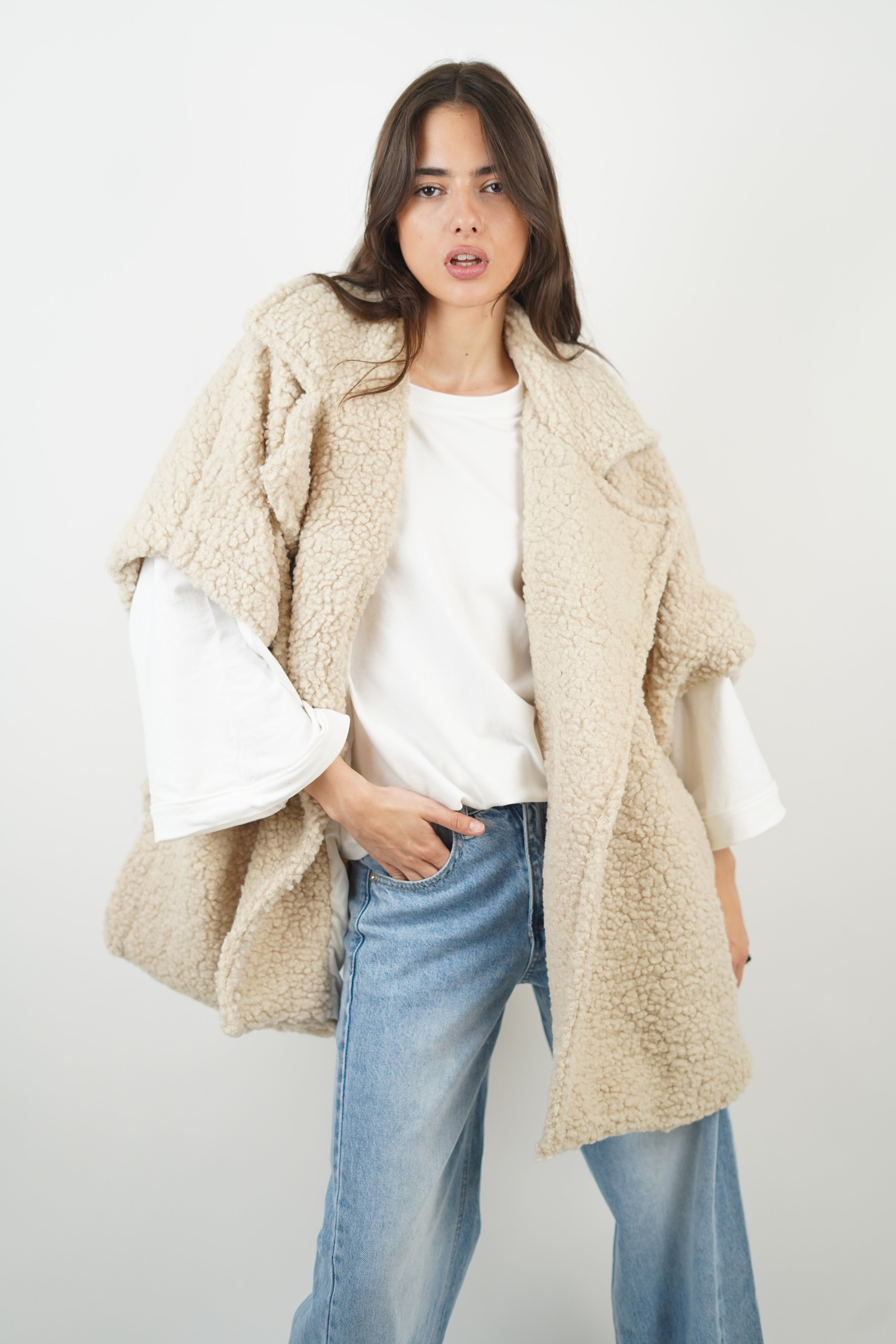 Beige Payly-Jacke