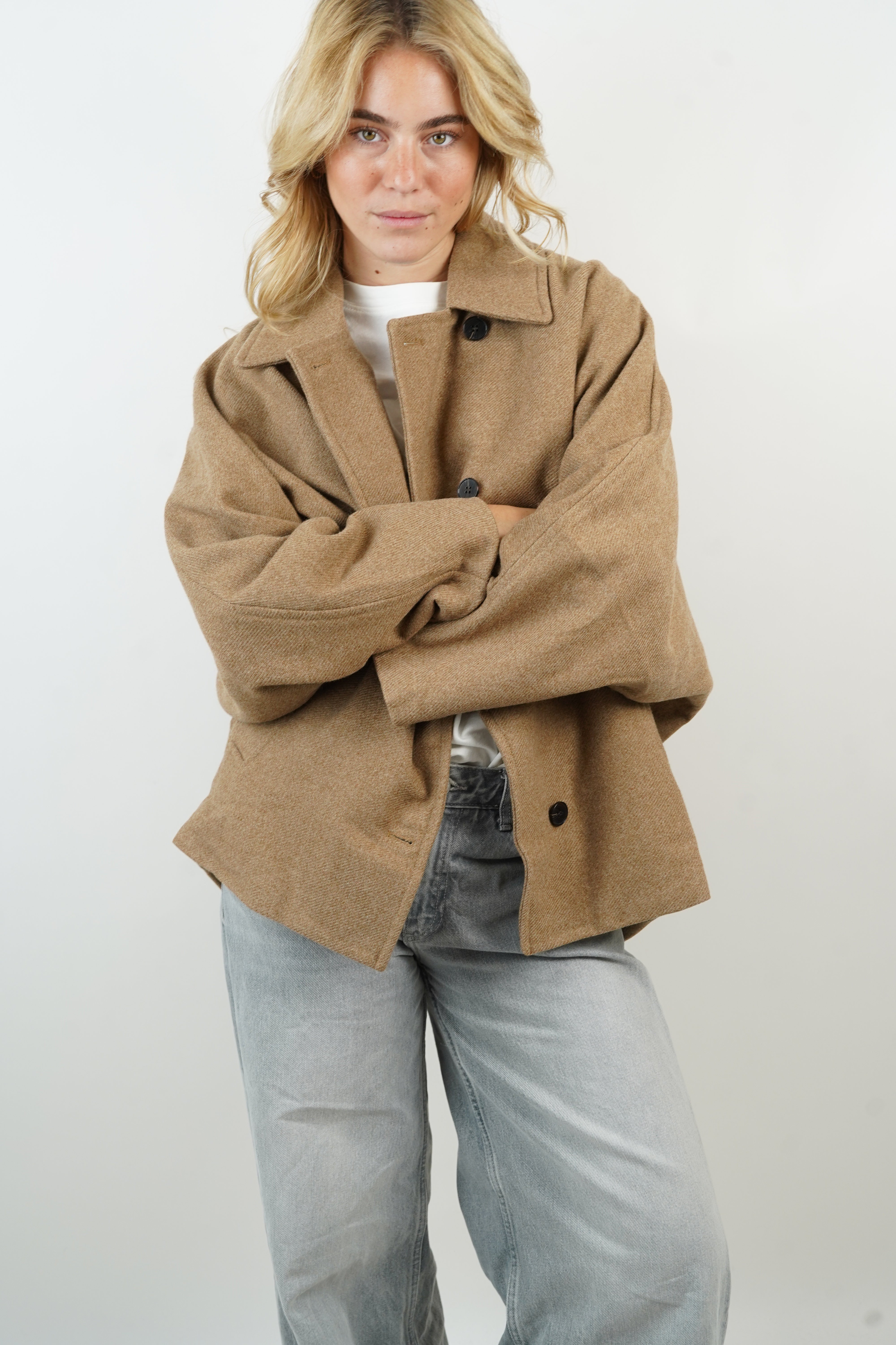 Margarette hazelnut coat