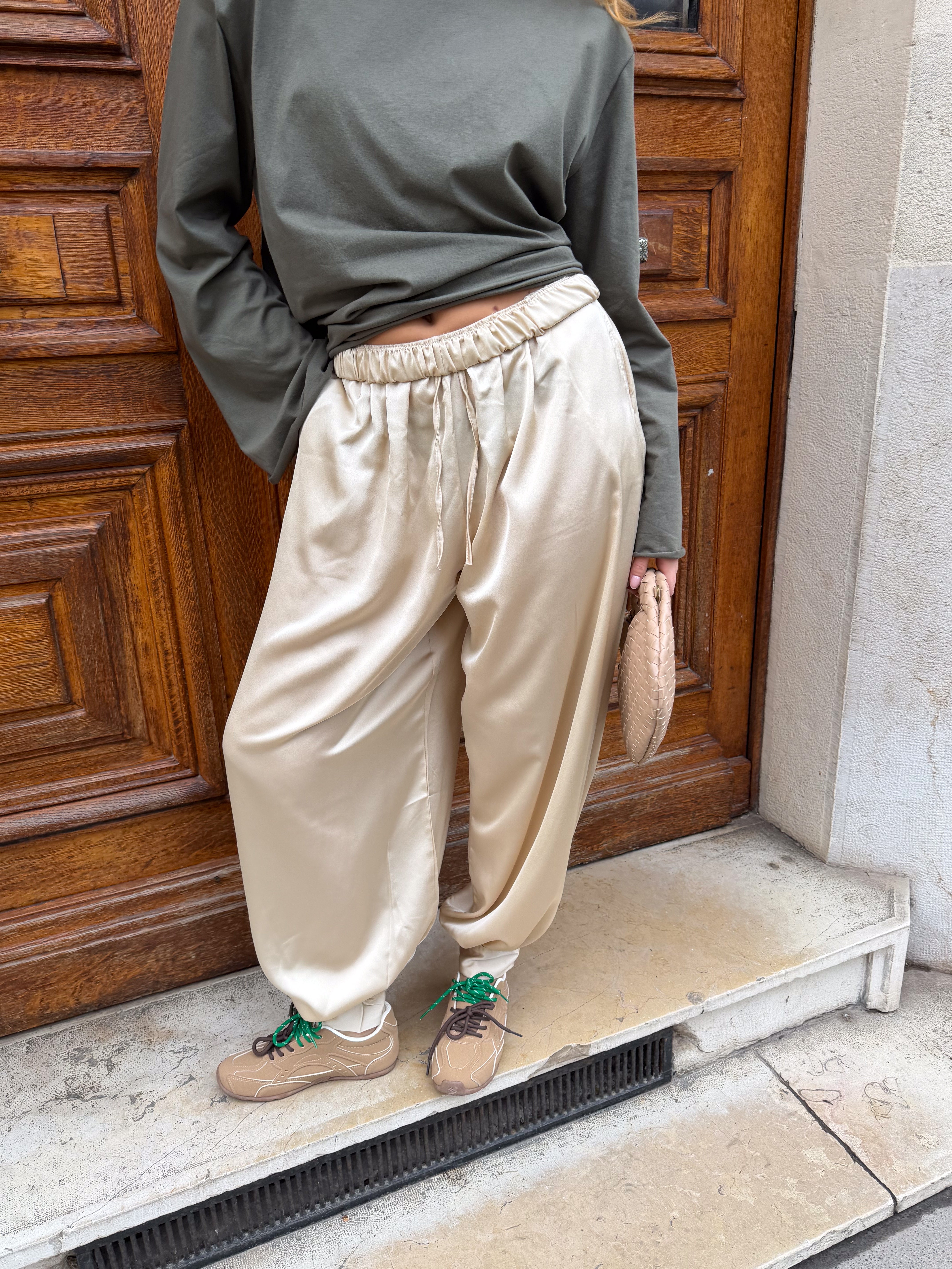 Pantalon Mathea beige