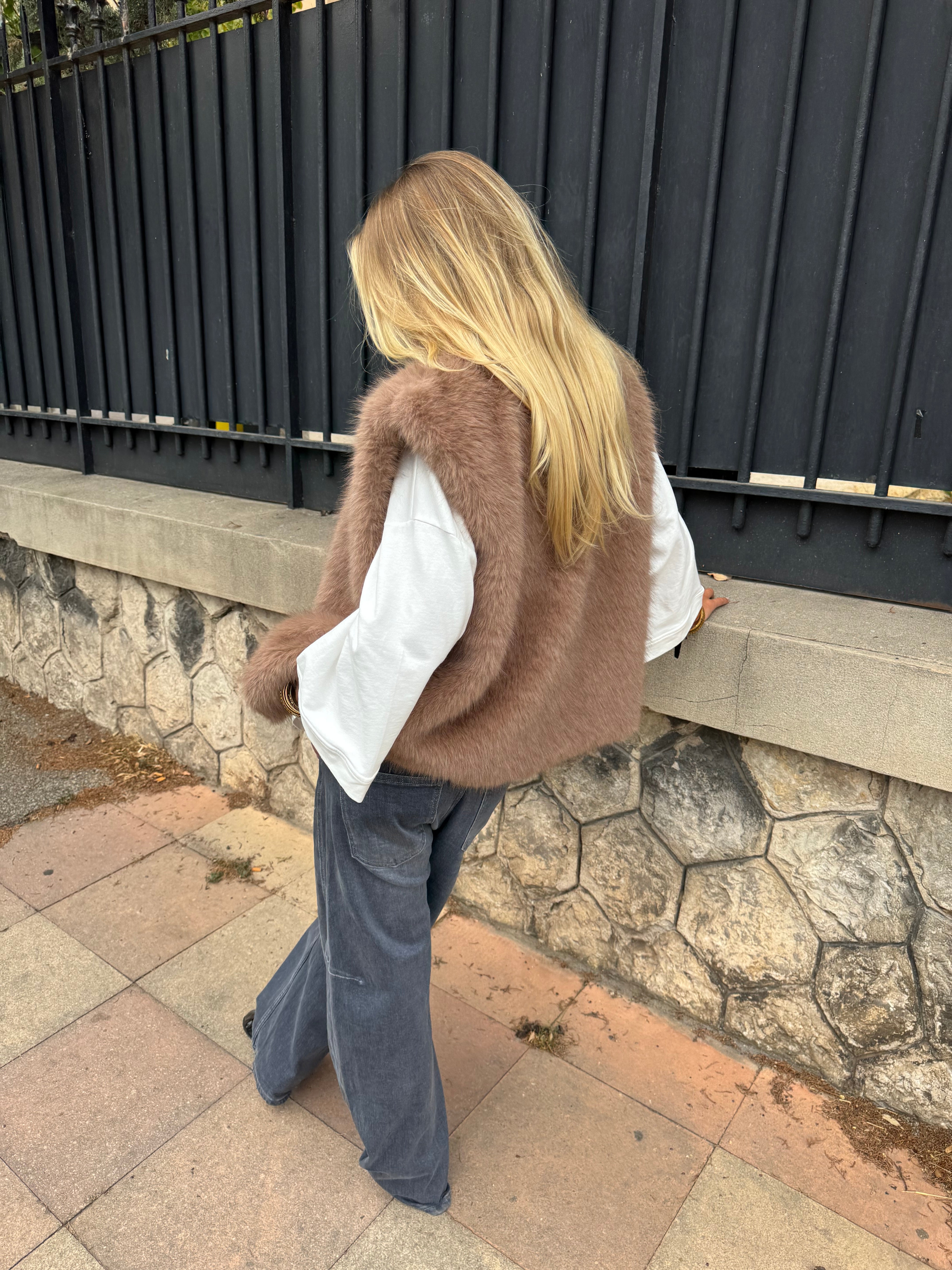 Veste Emma taupe