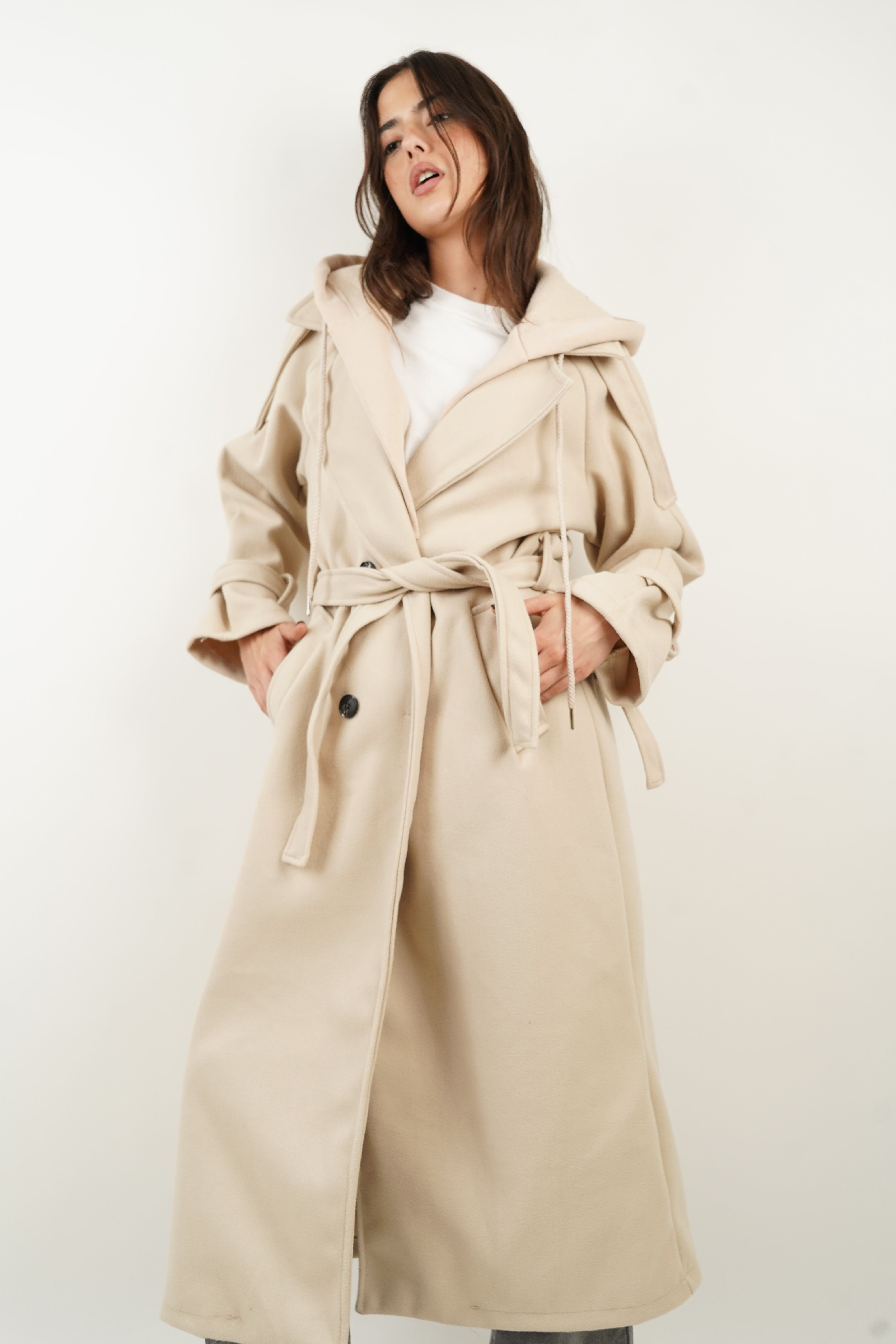 Sasha beige coat