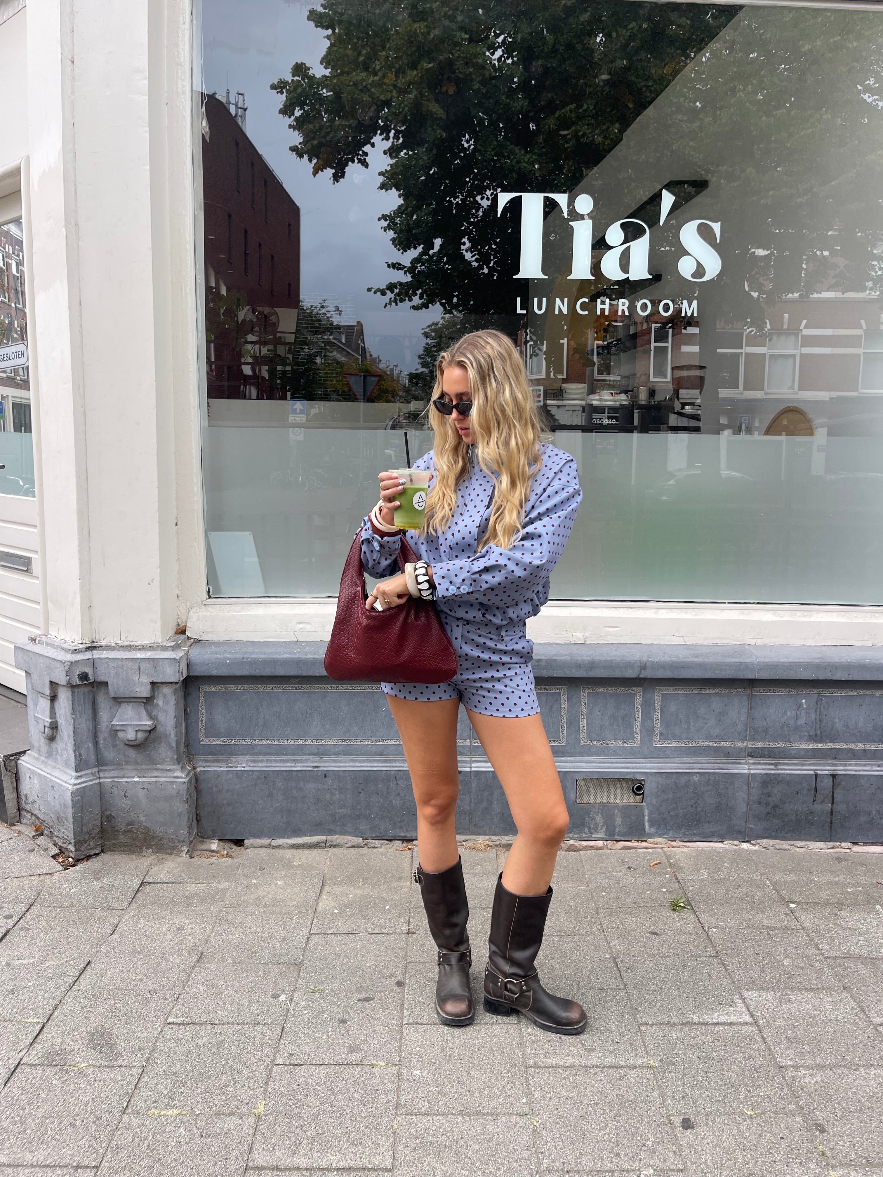 Veste Marine bleu gris