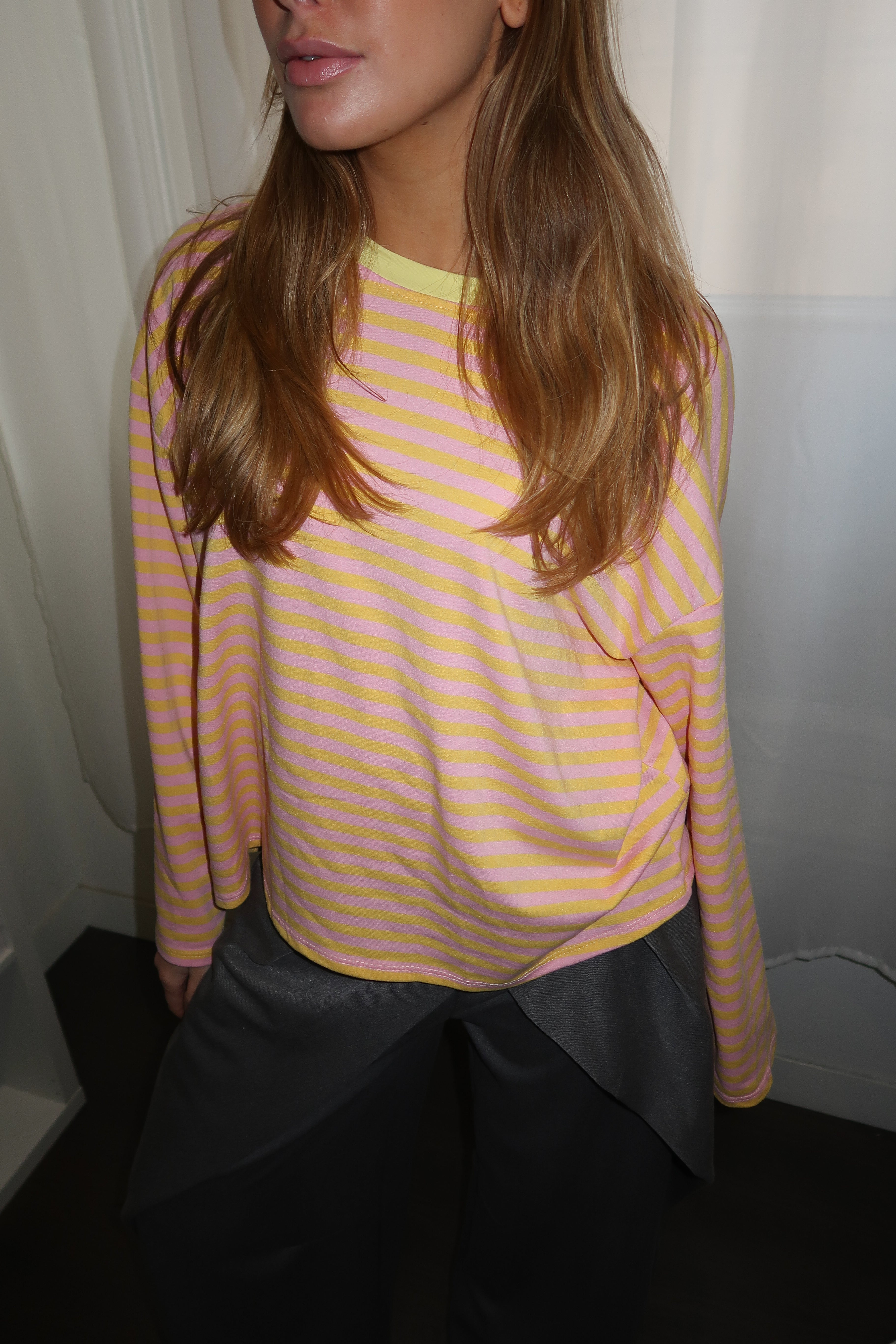 Pink and yellow Oceane T-shirt