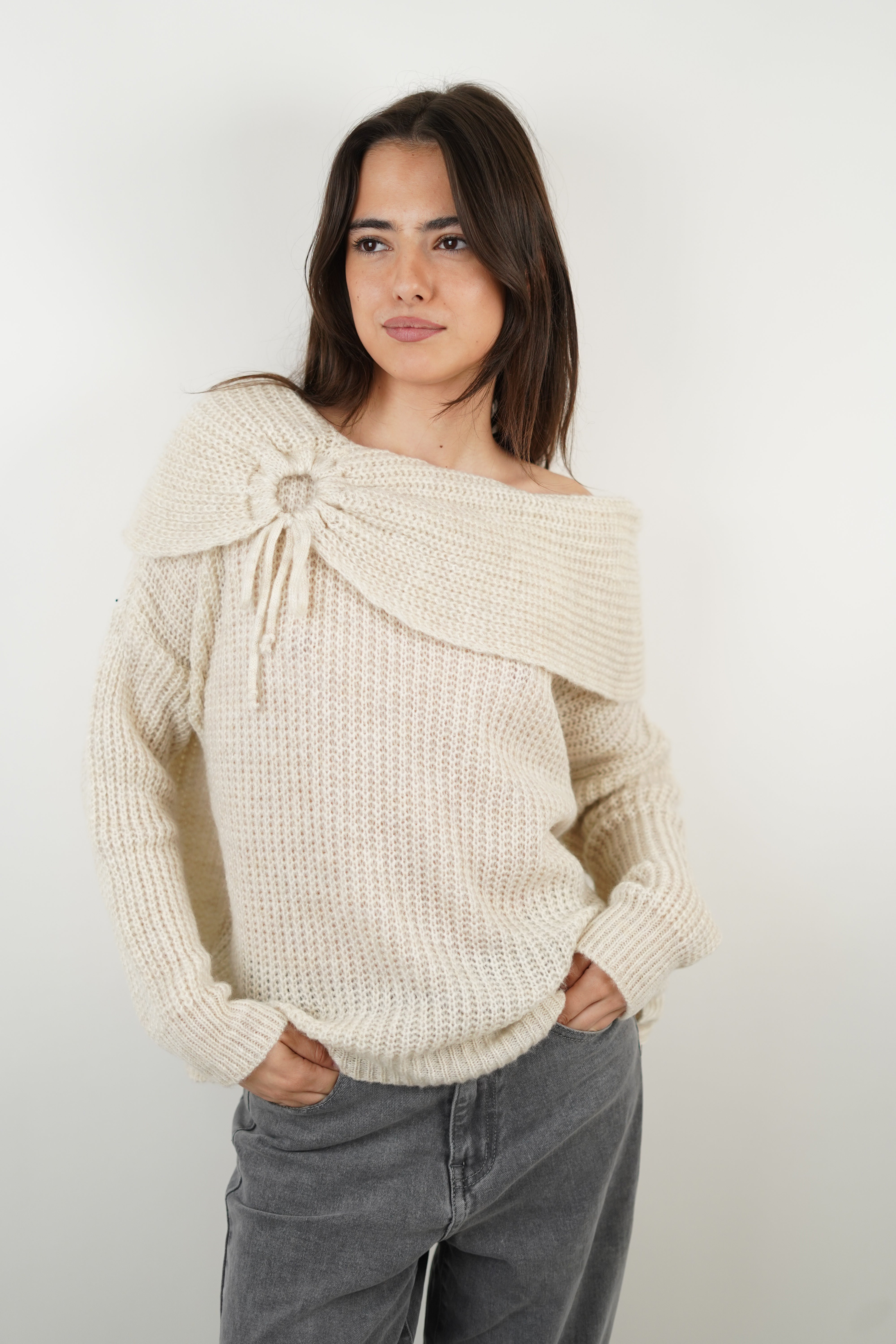 Pull Chiara beige