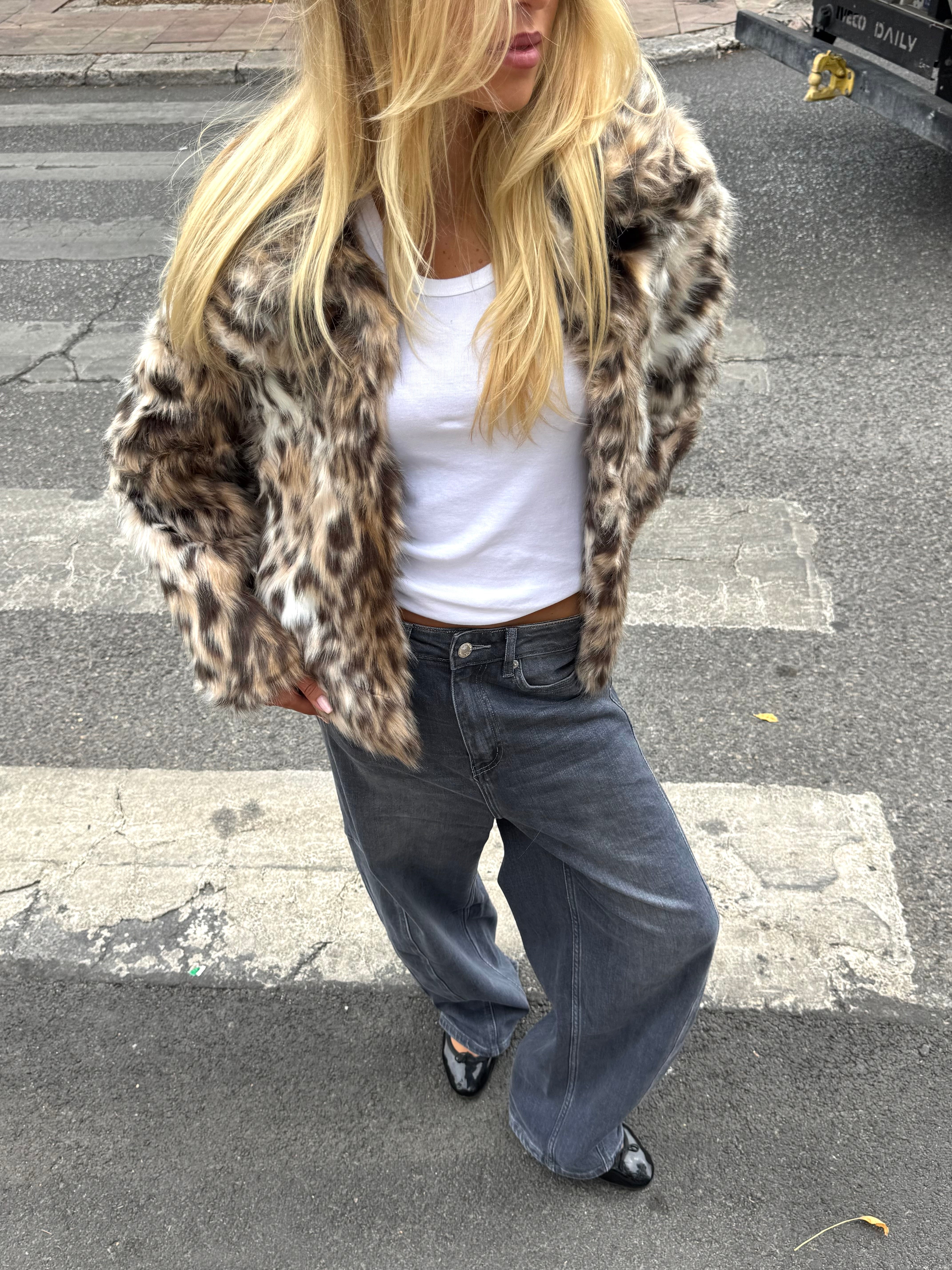 Veste fausse fourrure Chloé