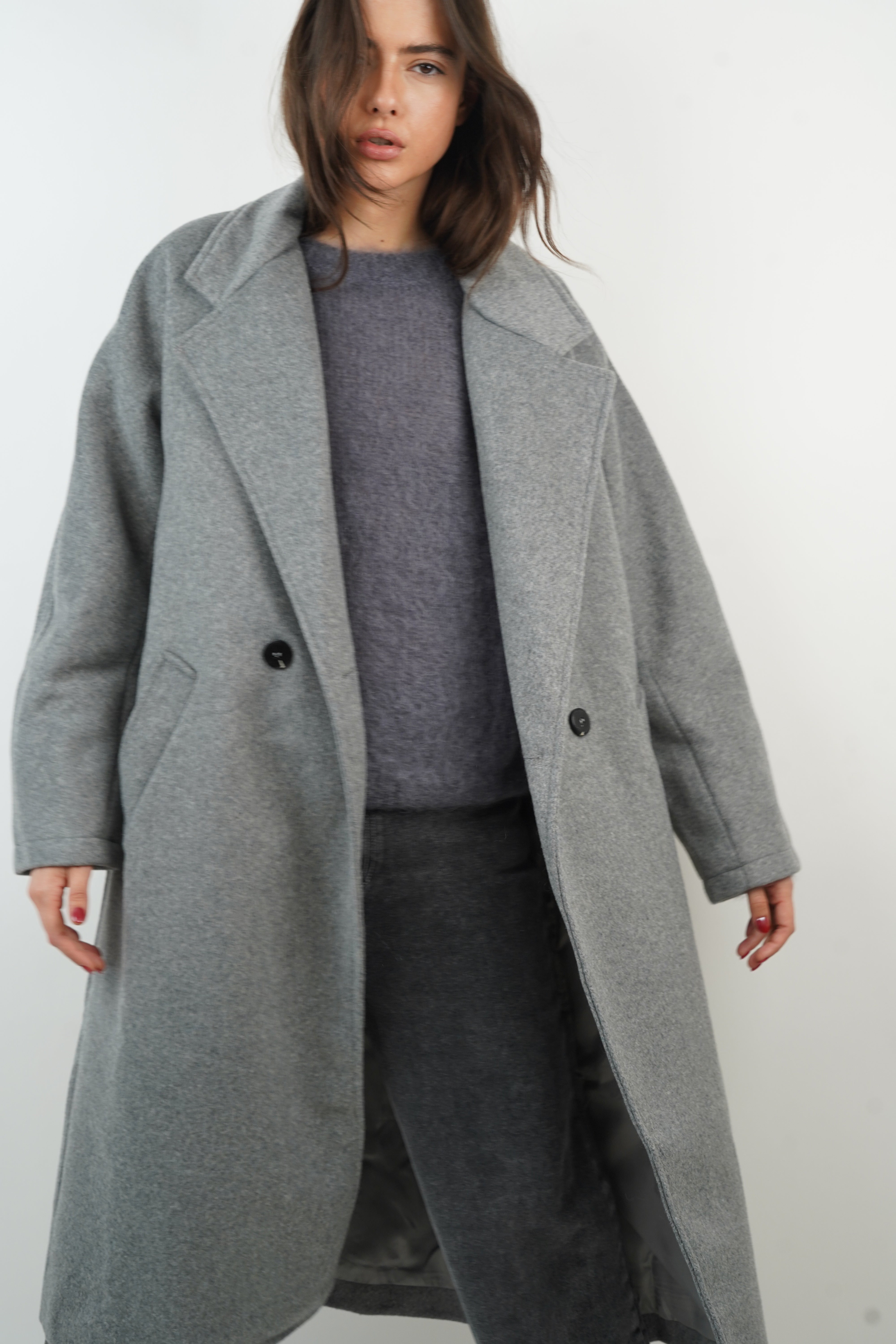 Manteau Jeanne gris