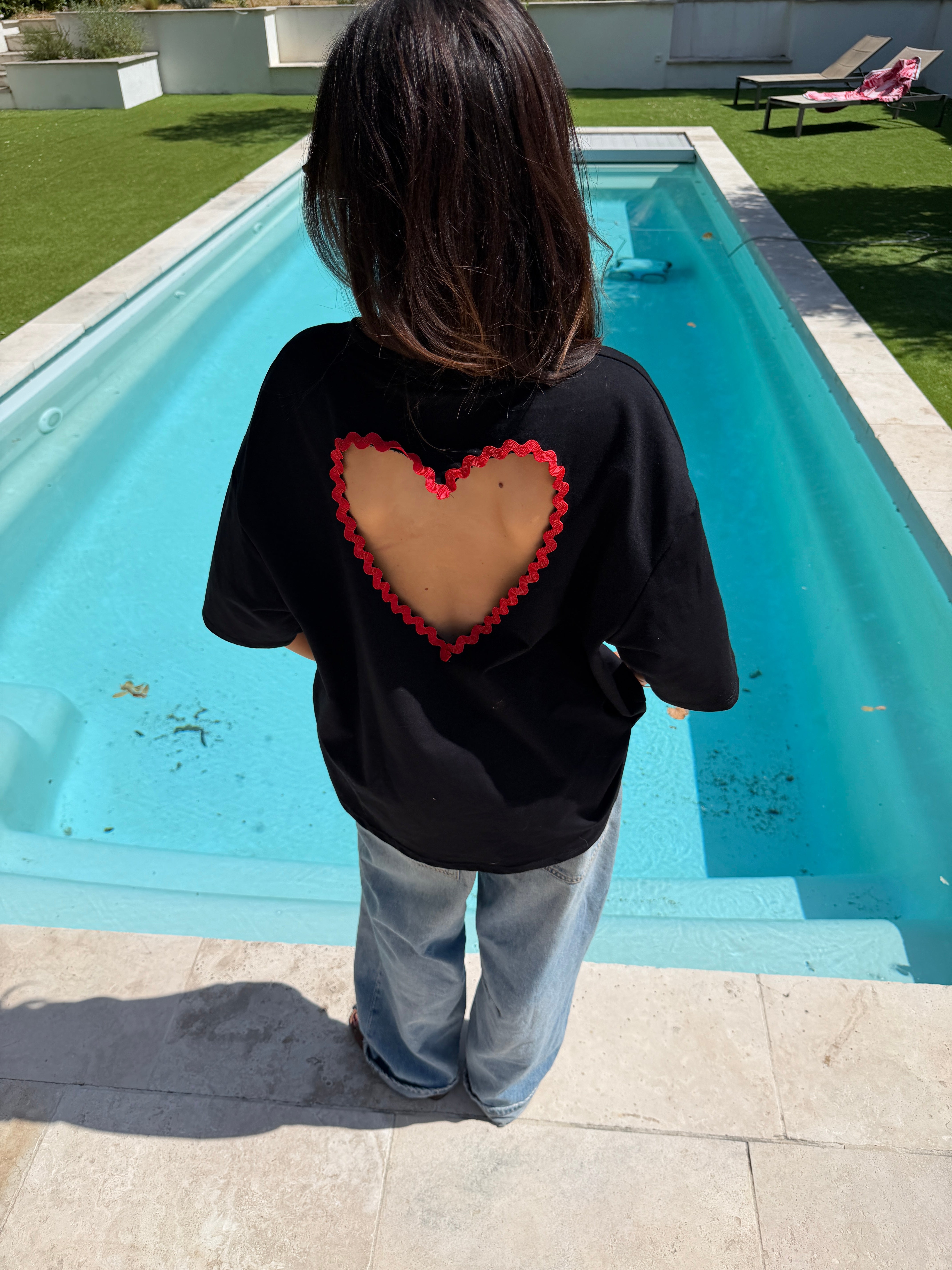 Tee-shirt Julietta noir
