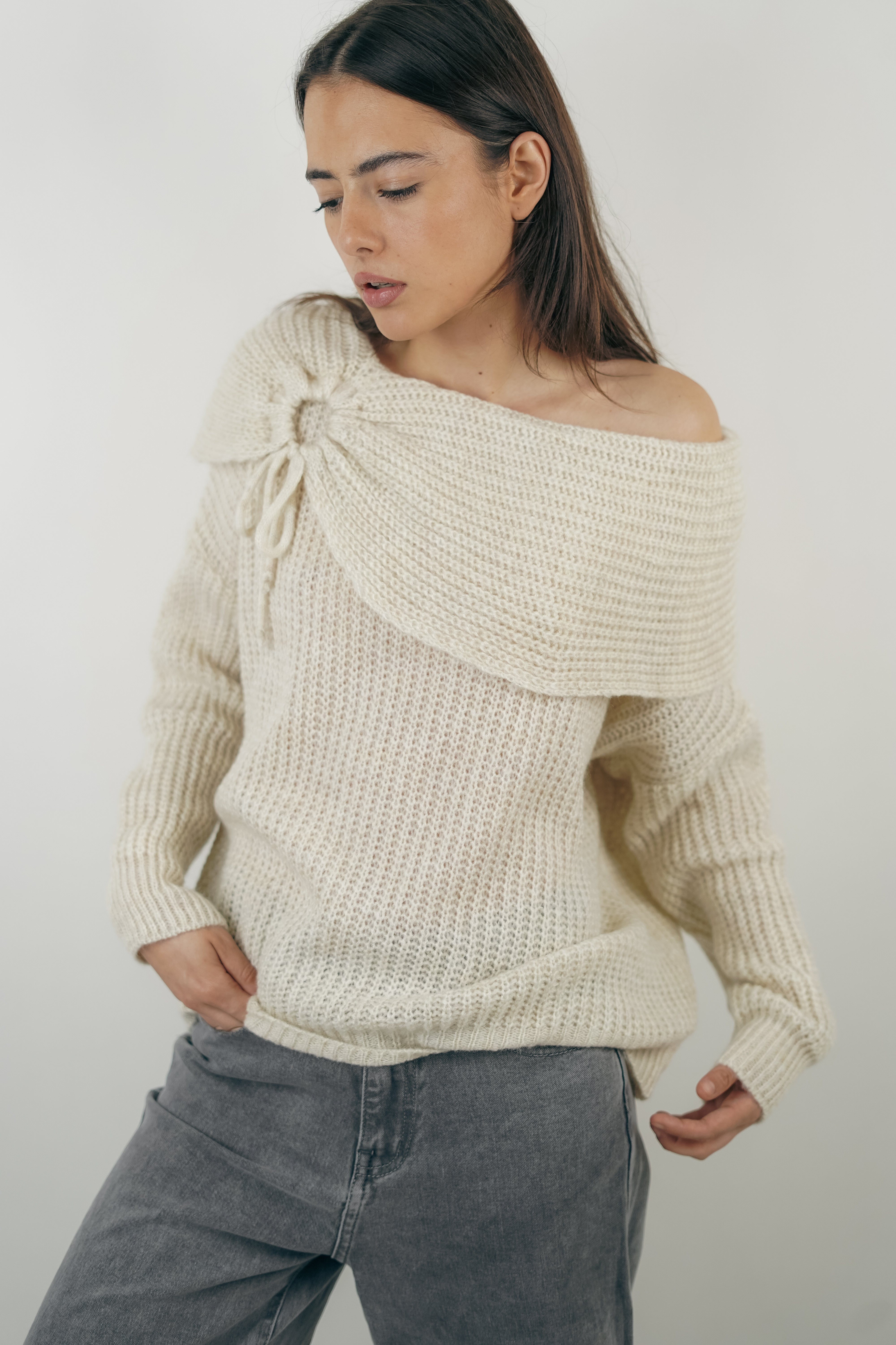 Pull Chiara beige