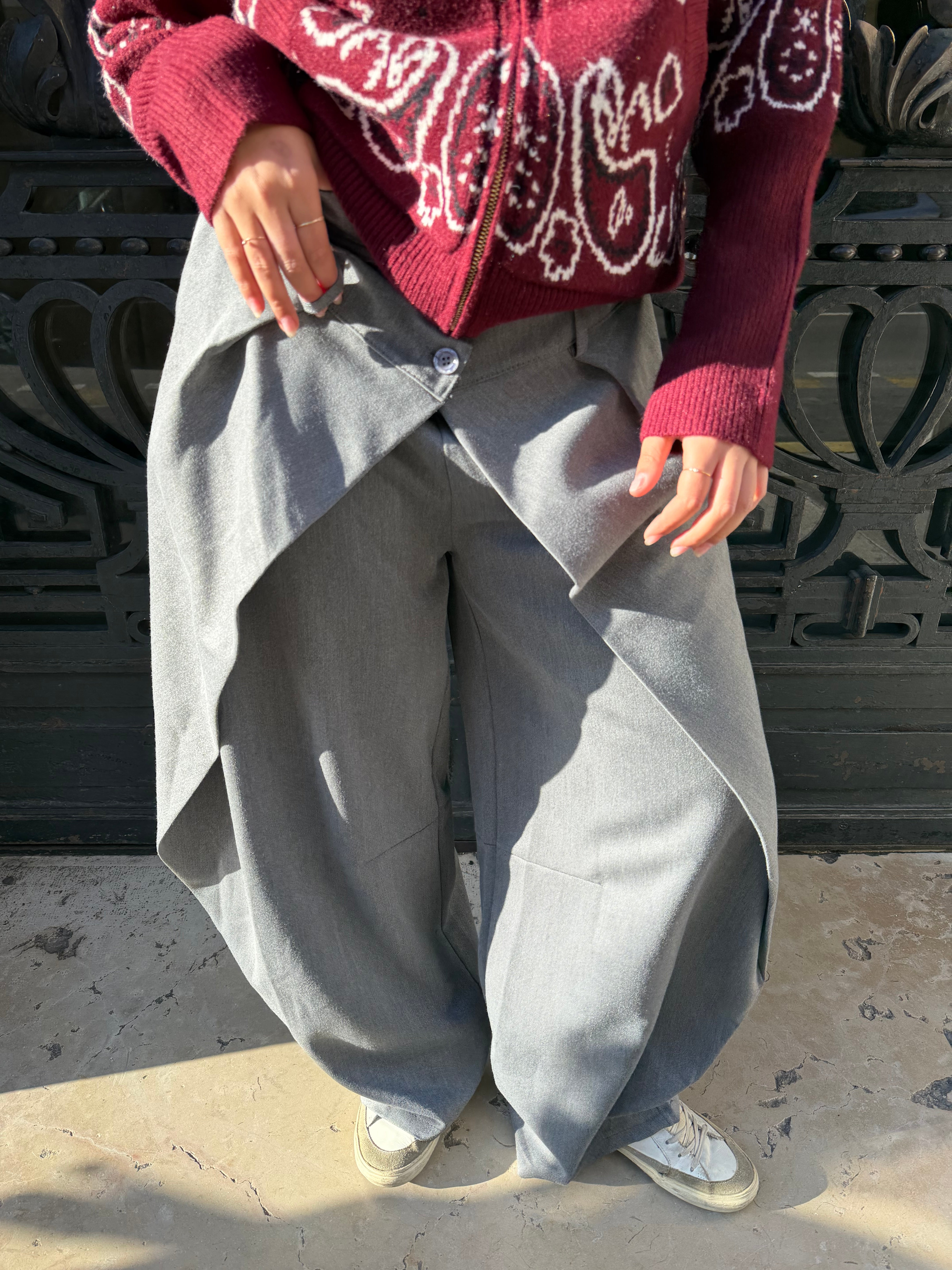 Pantalon Raquel gris