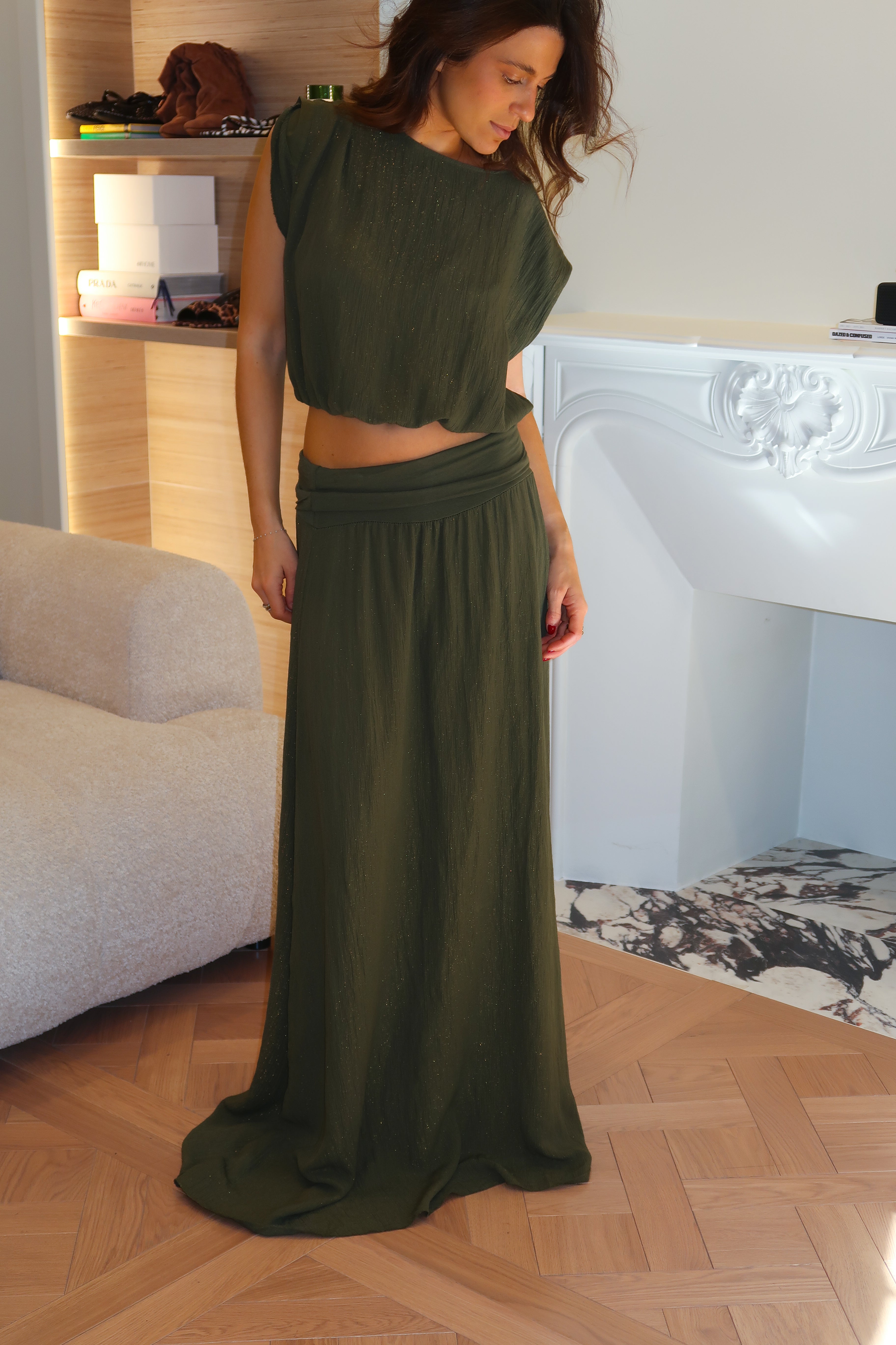 Ensemble Audrey kaki