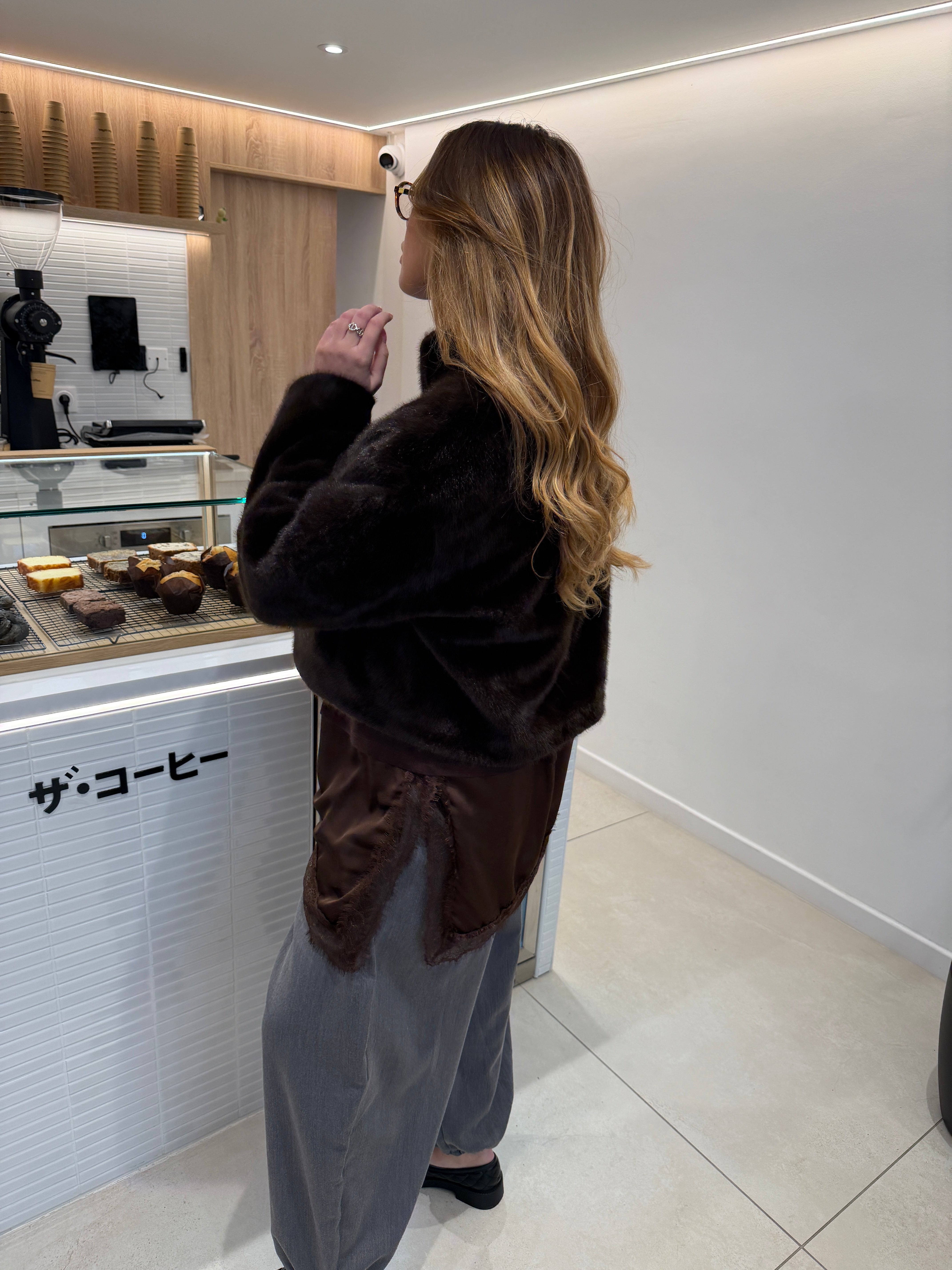 Braune Heloise-Jacke