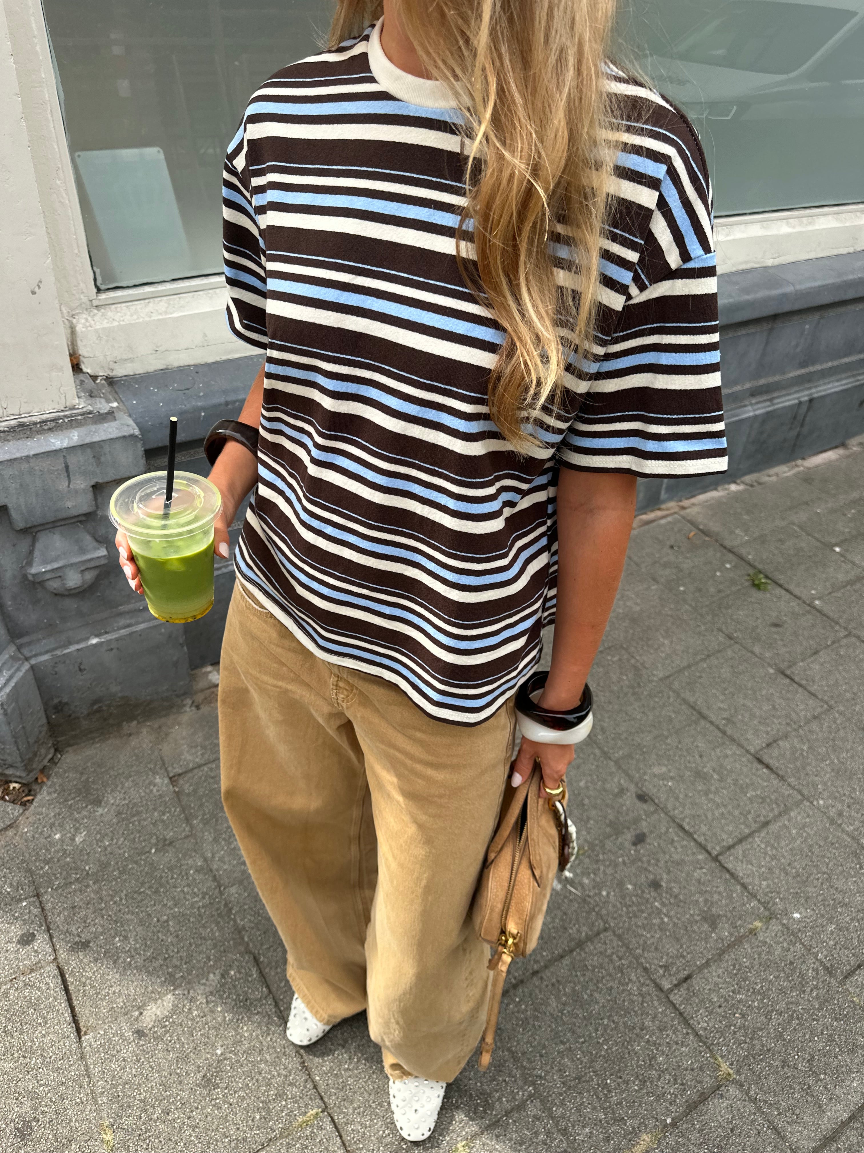 Sandrine blue t-shirt