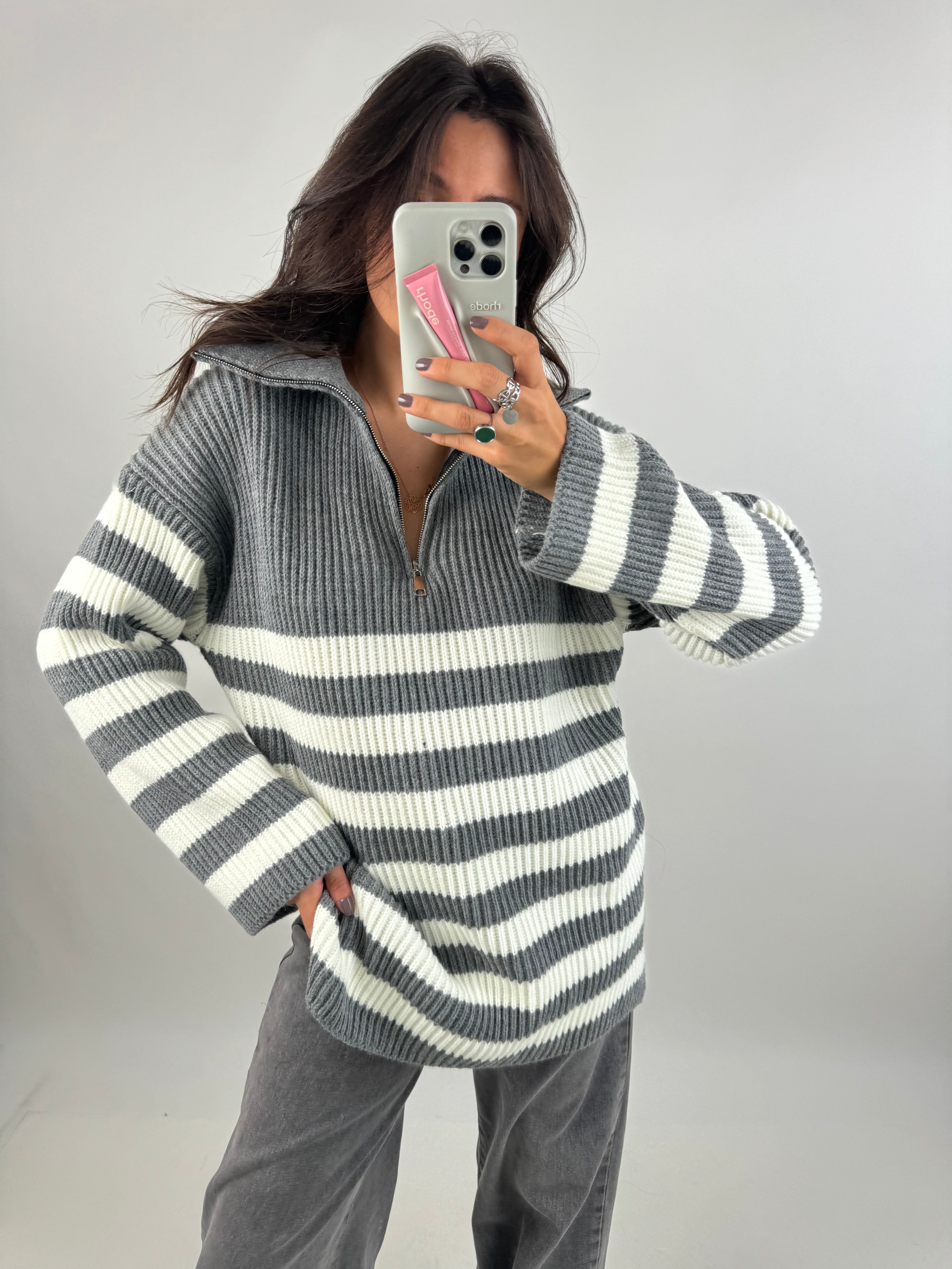 Grey Marie sweater