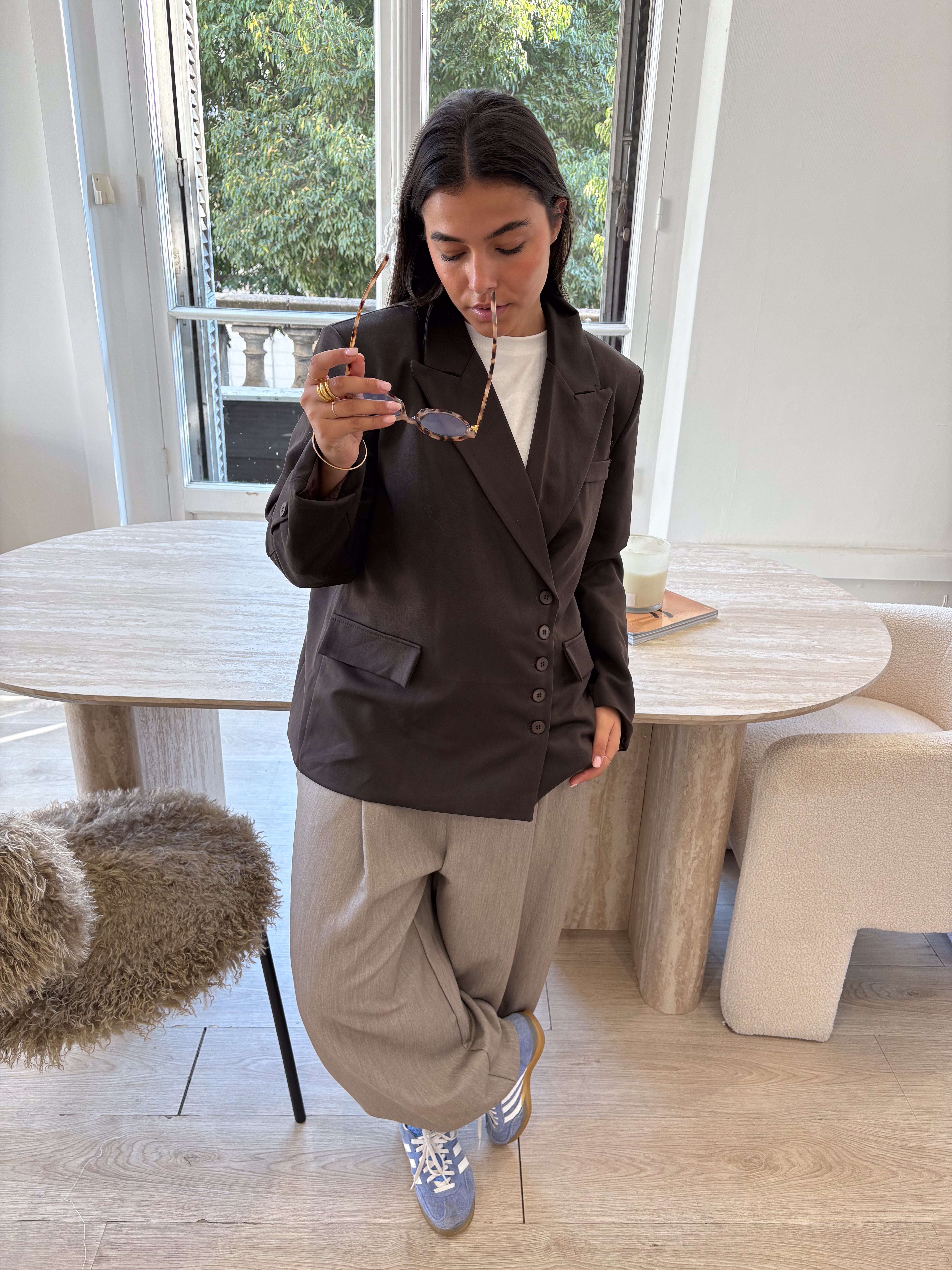 Blazer Katherine marron