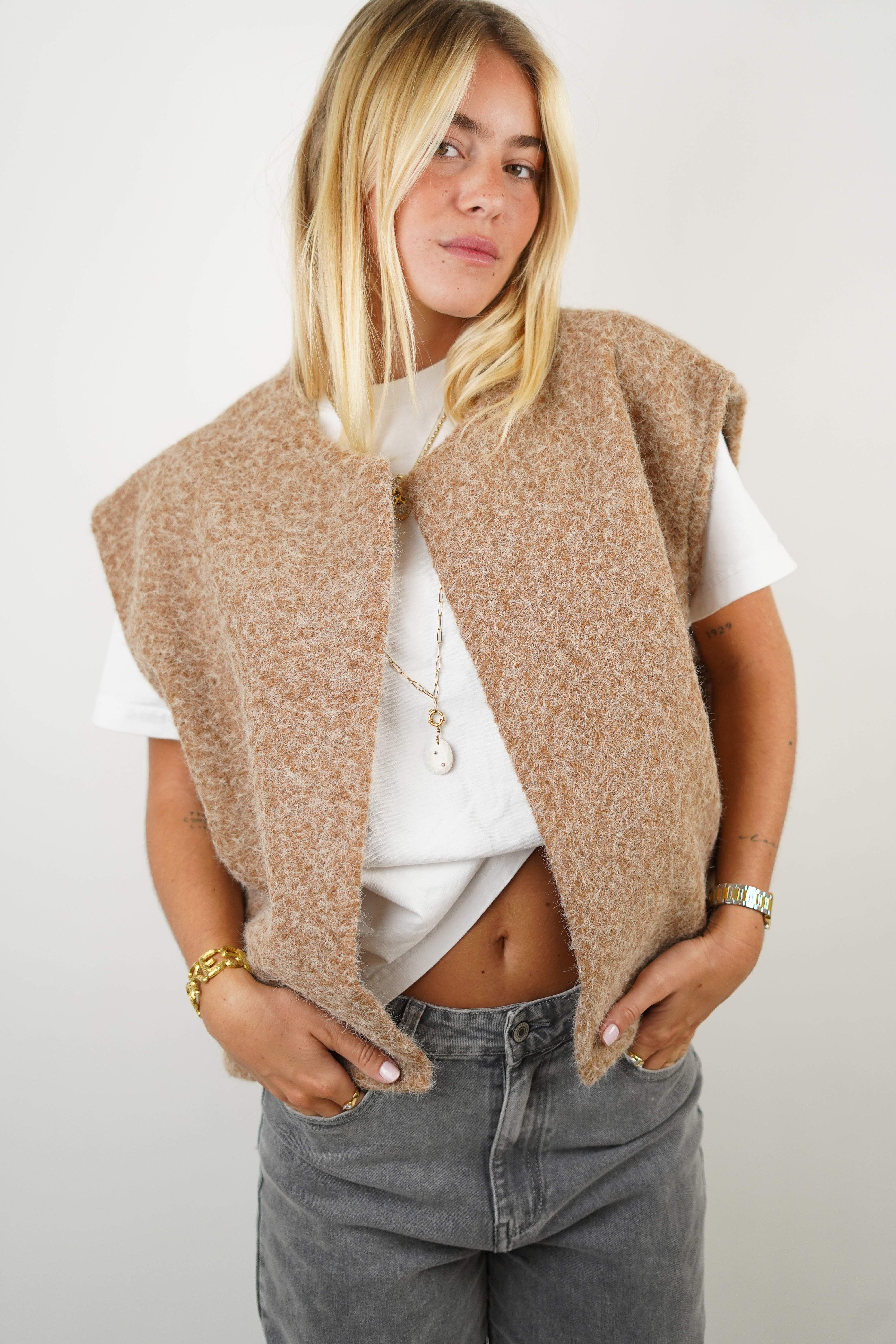 Veste Maddy camel