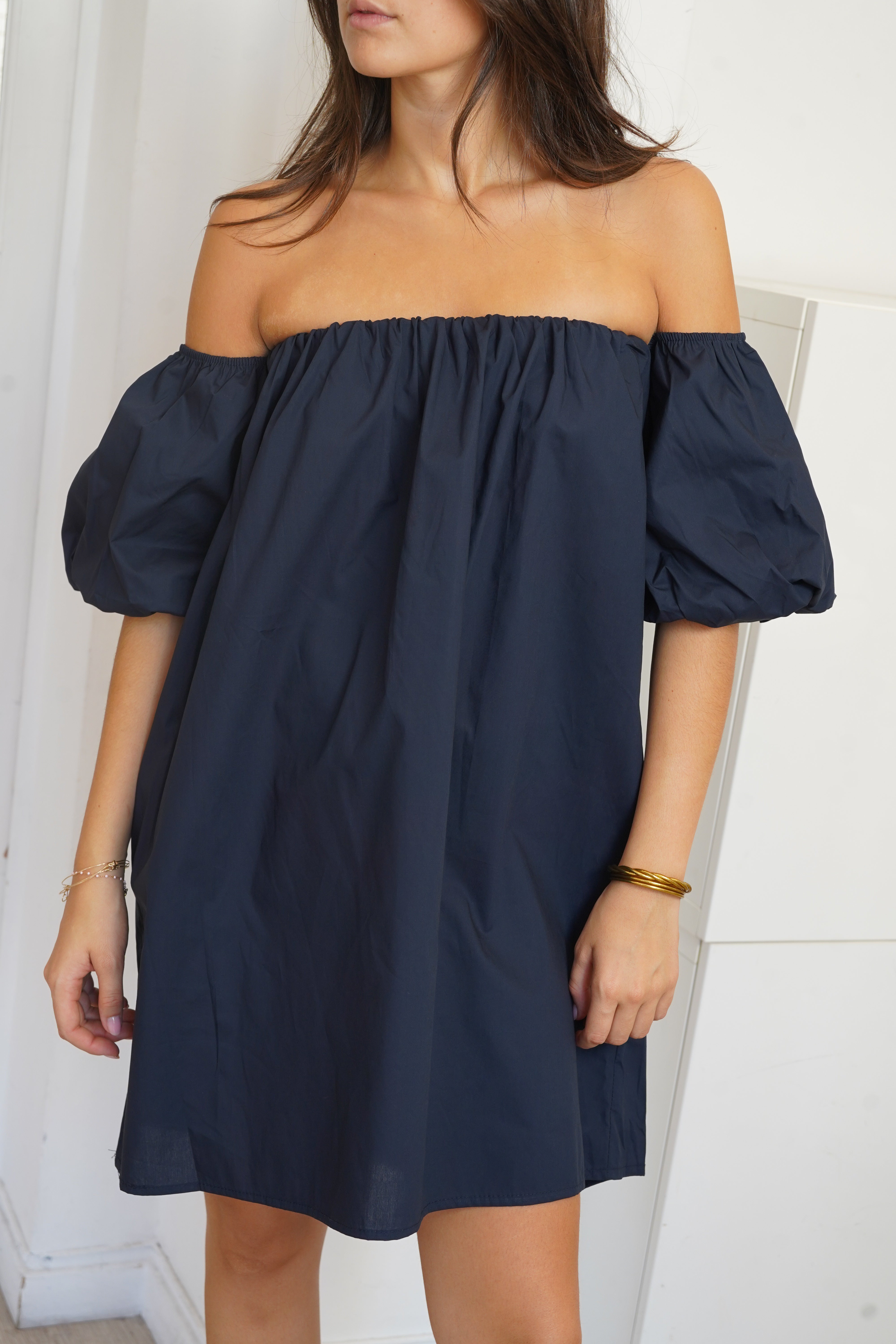 Inna navy blue dress