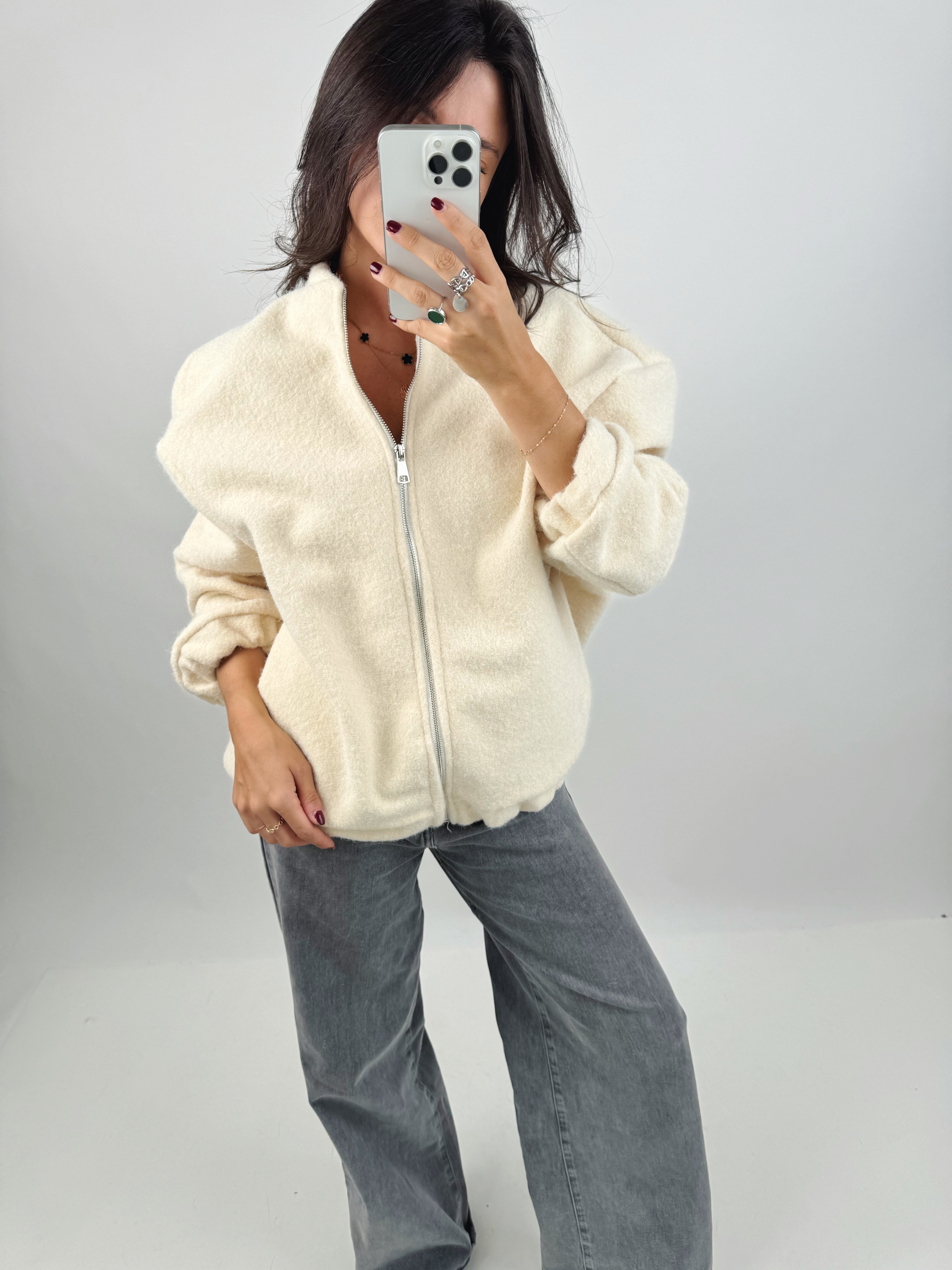 Elodie beige jacket