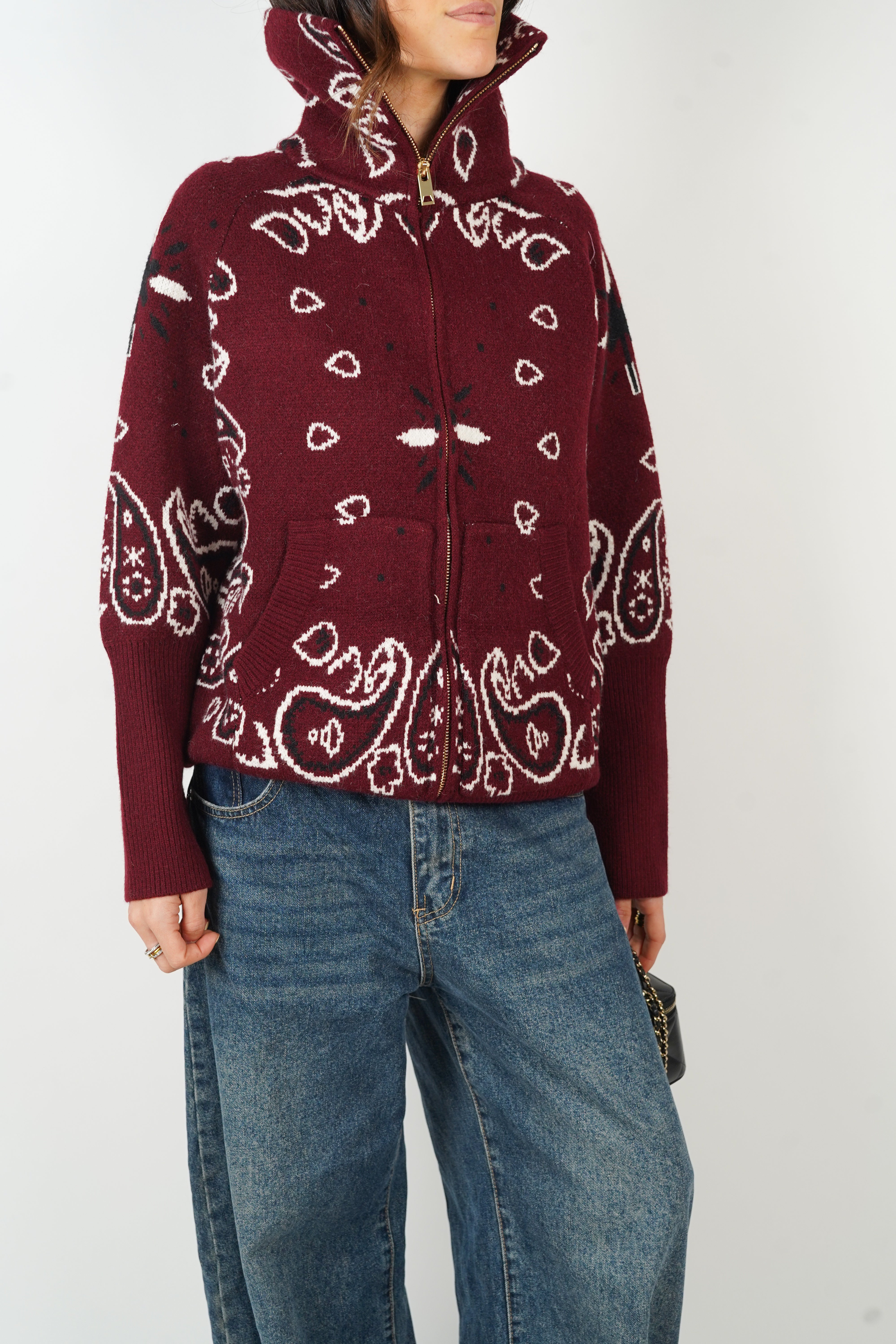 Carla-liivi bordeaux