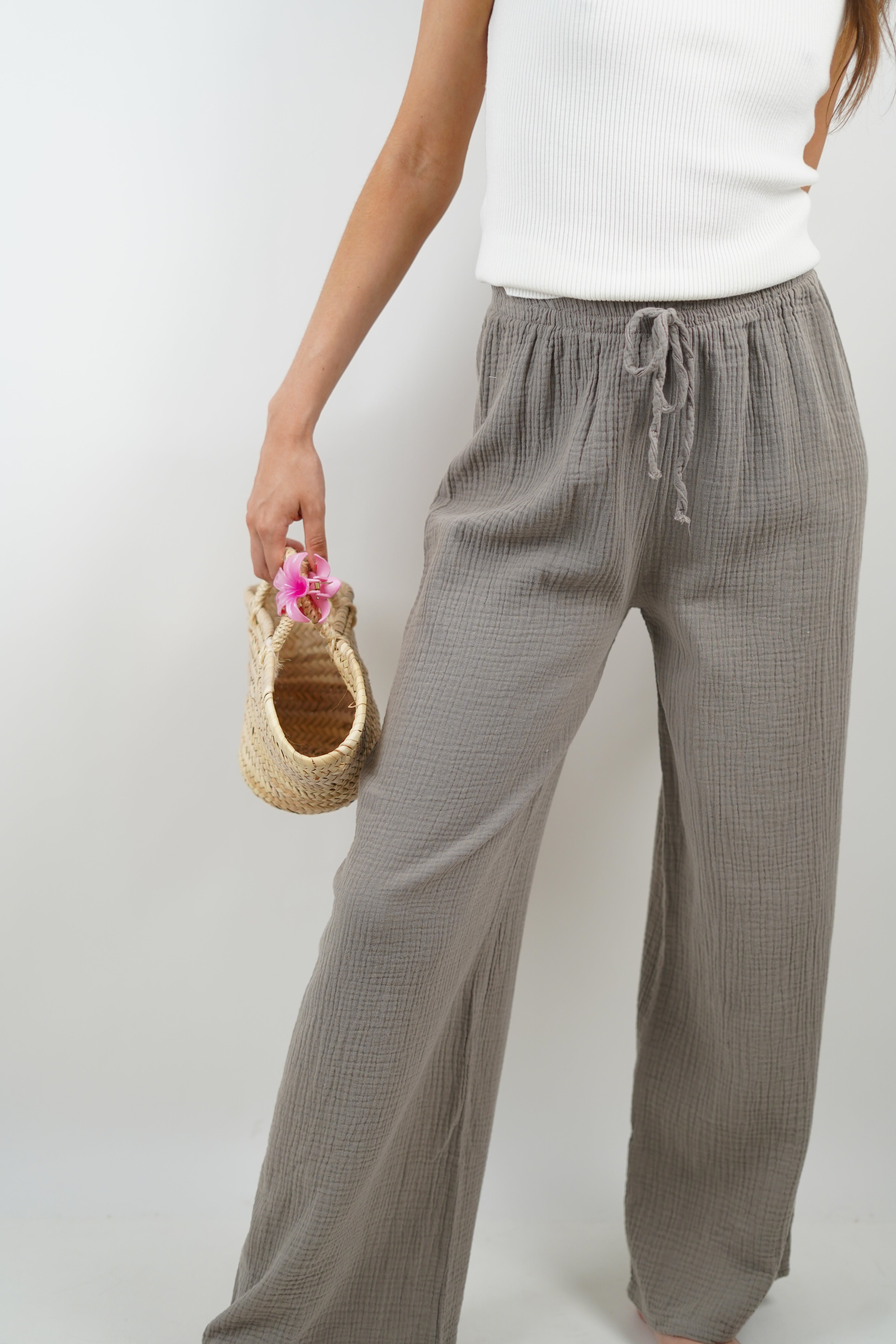 Pantalon Claire taupe