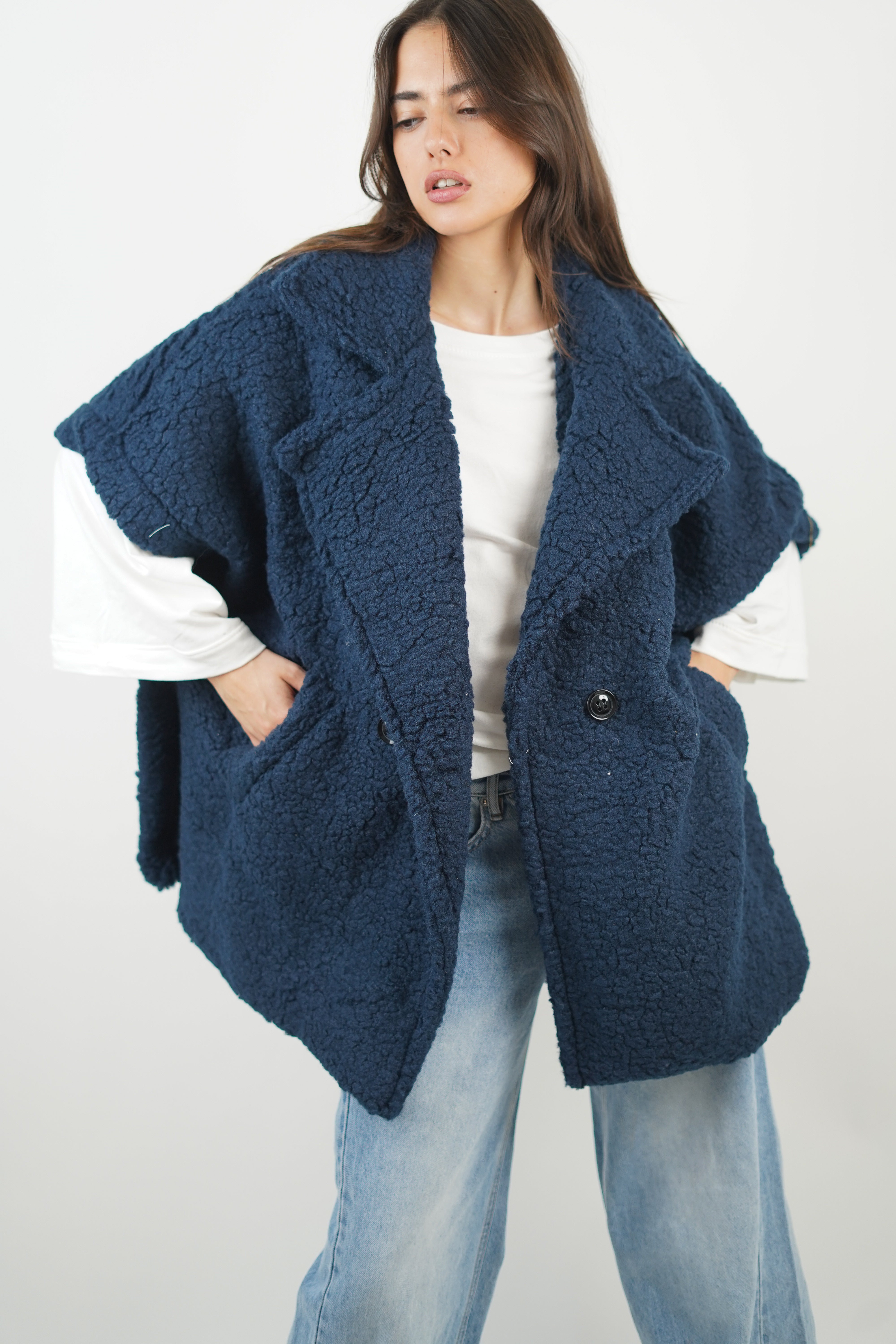 Blaue Payly-Jacke