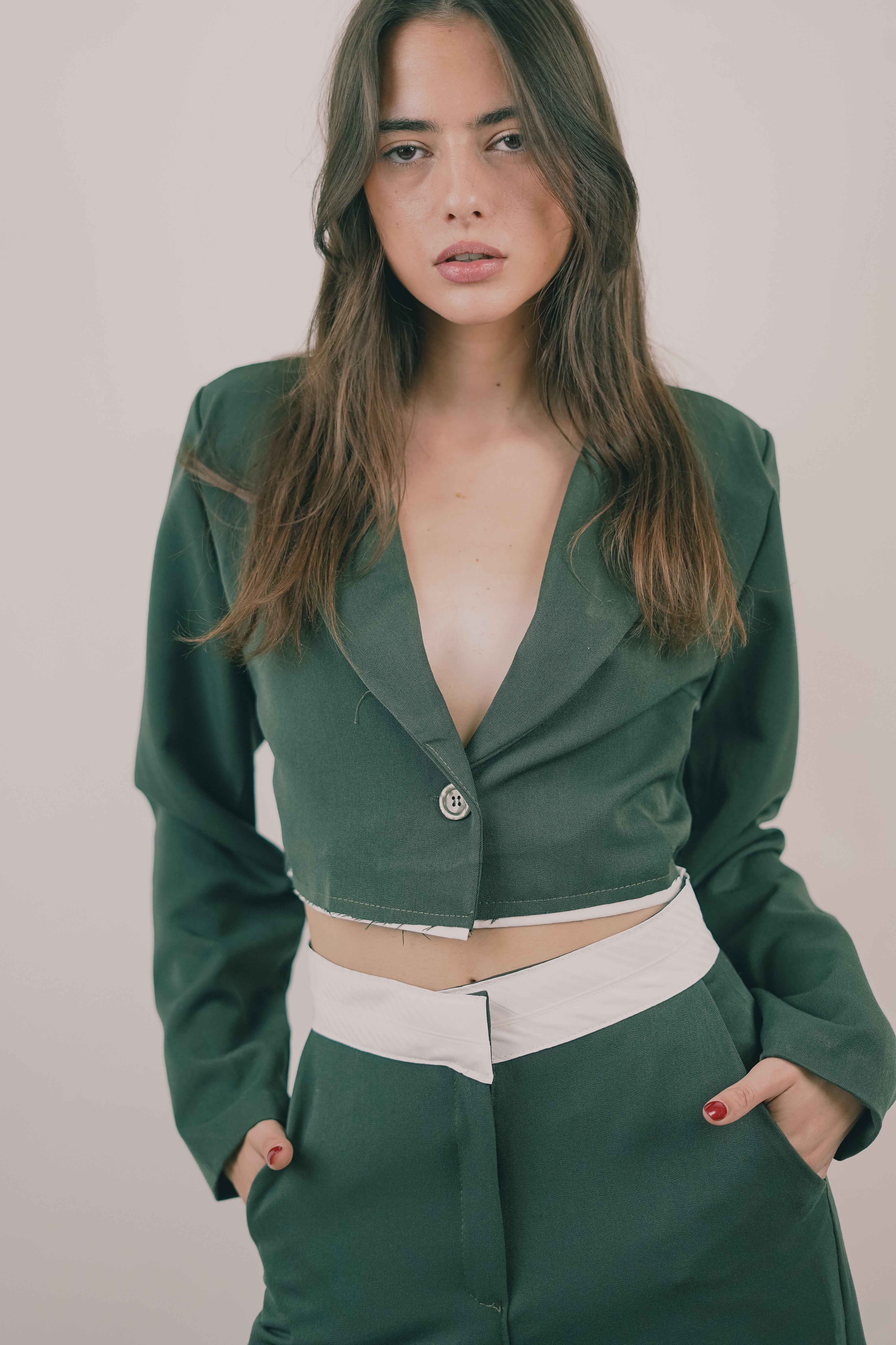 Karine Khaki-Set